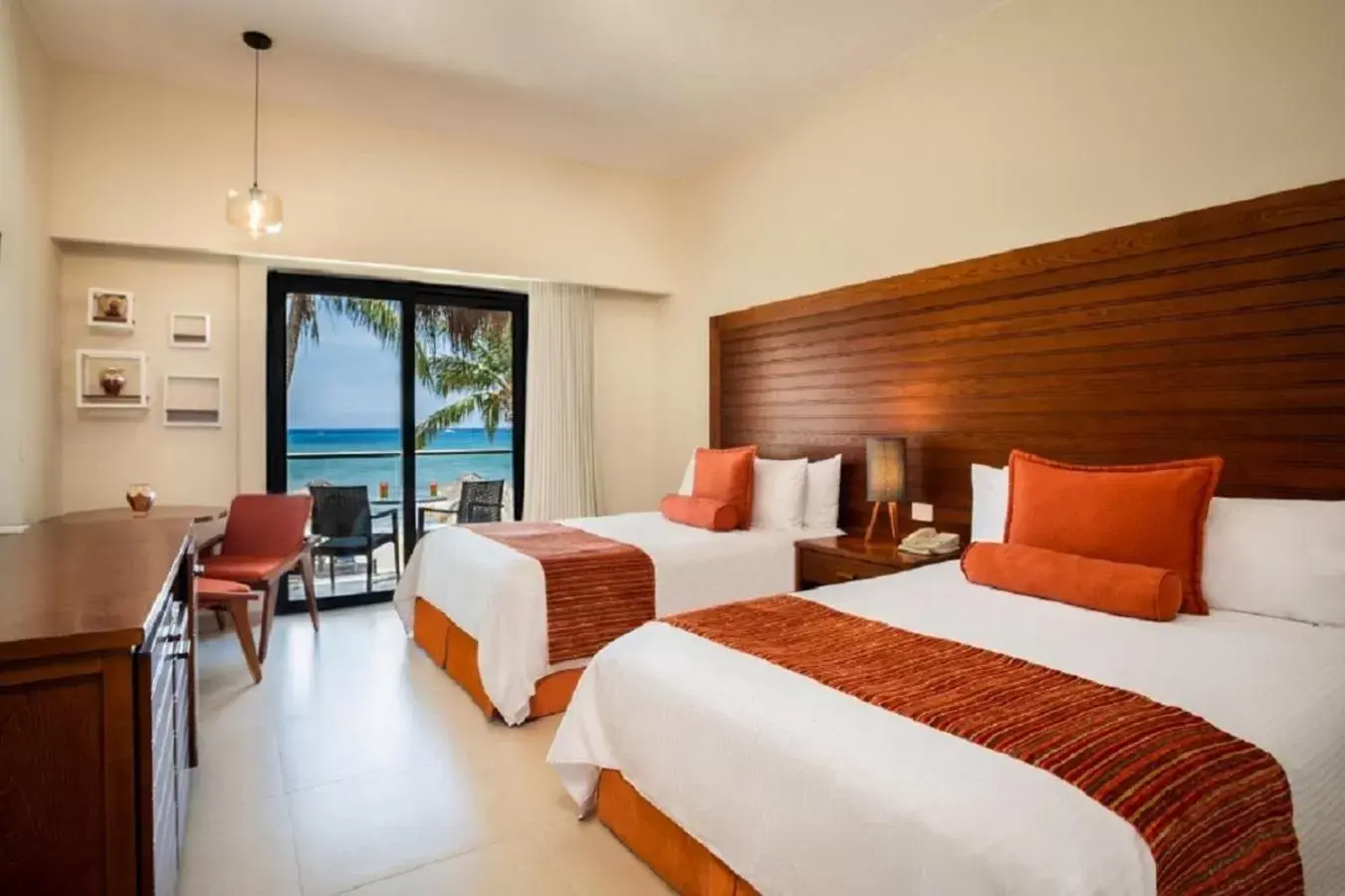 Photo of the whole room, Bed in Sunscape Sabor Cozumel