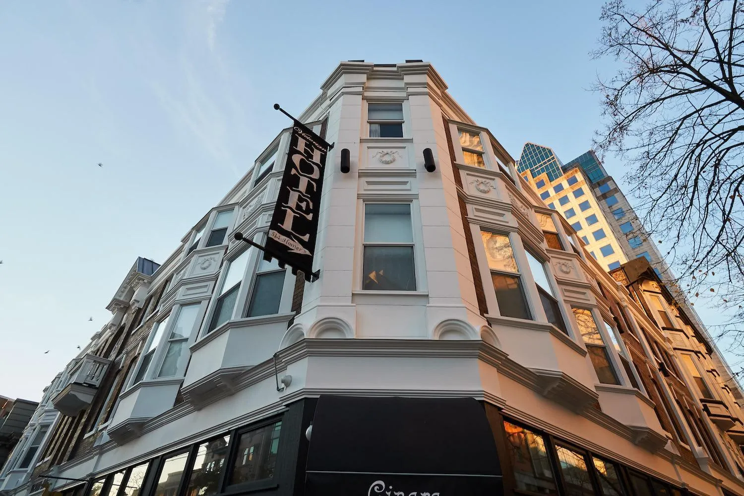 Property building in Victorian Hotel