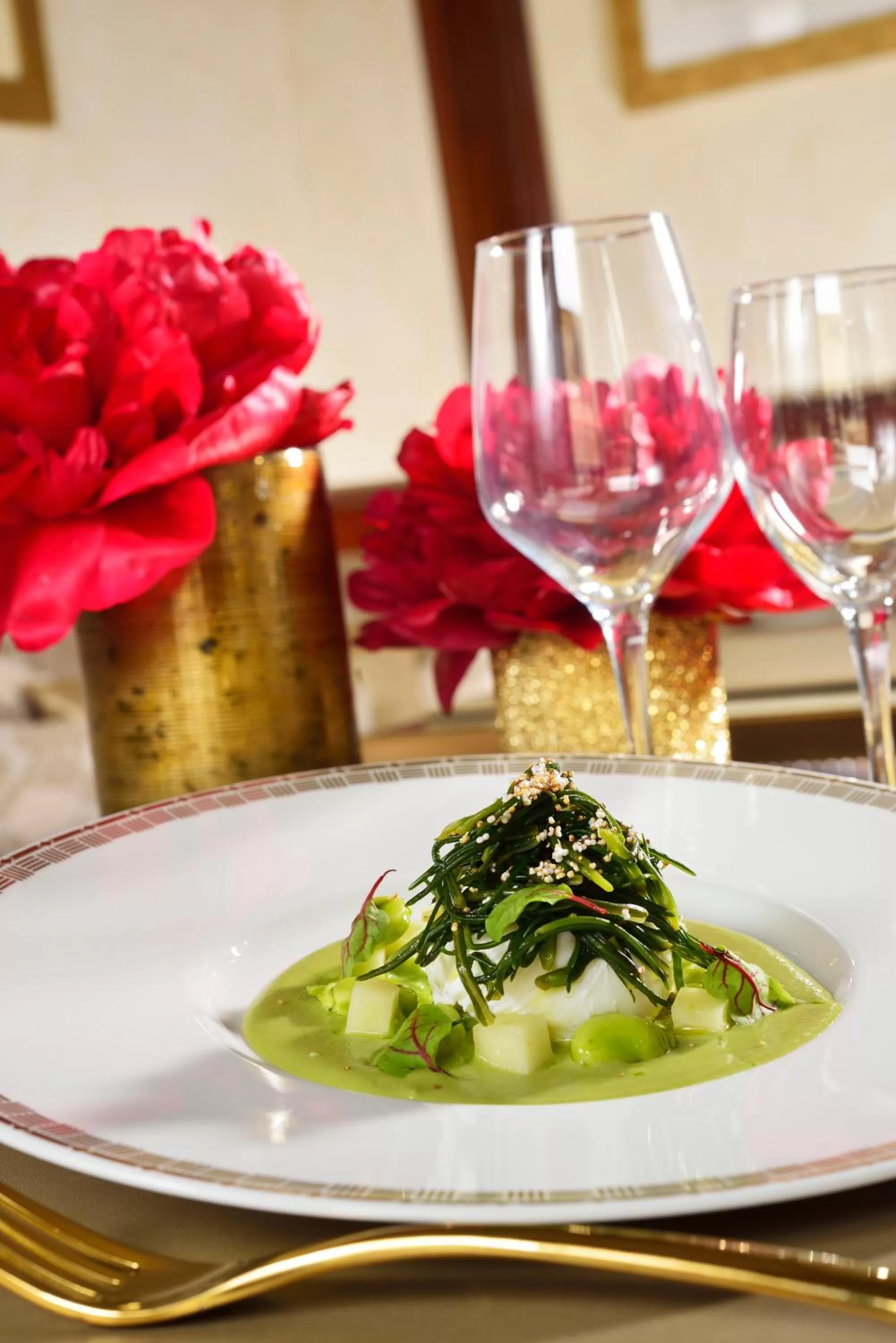 Decorative detail in Grand Hotel Minerva