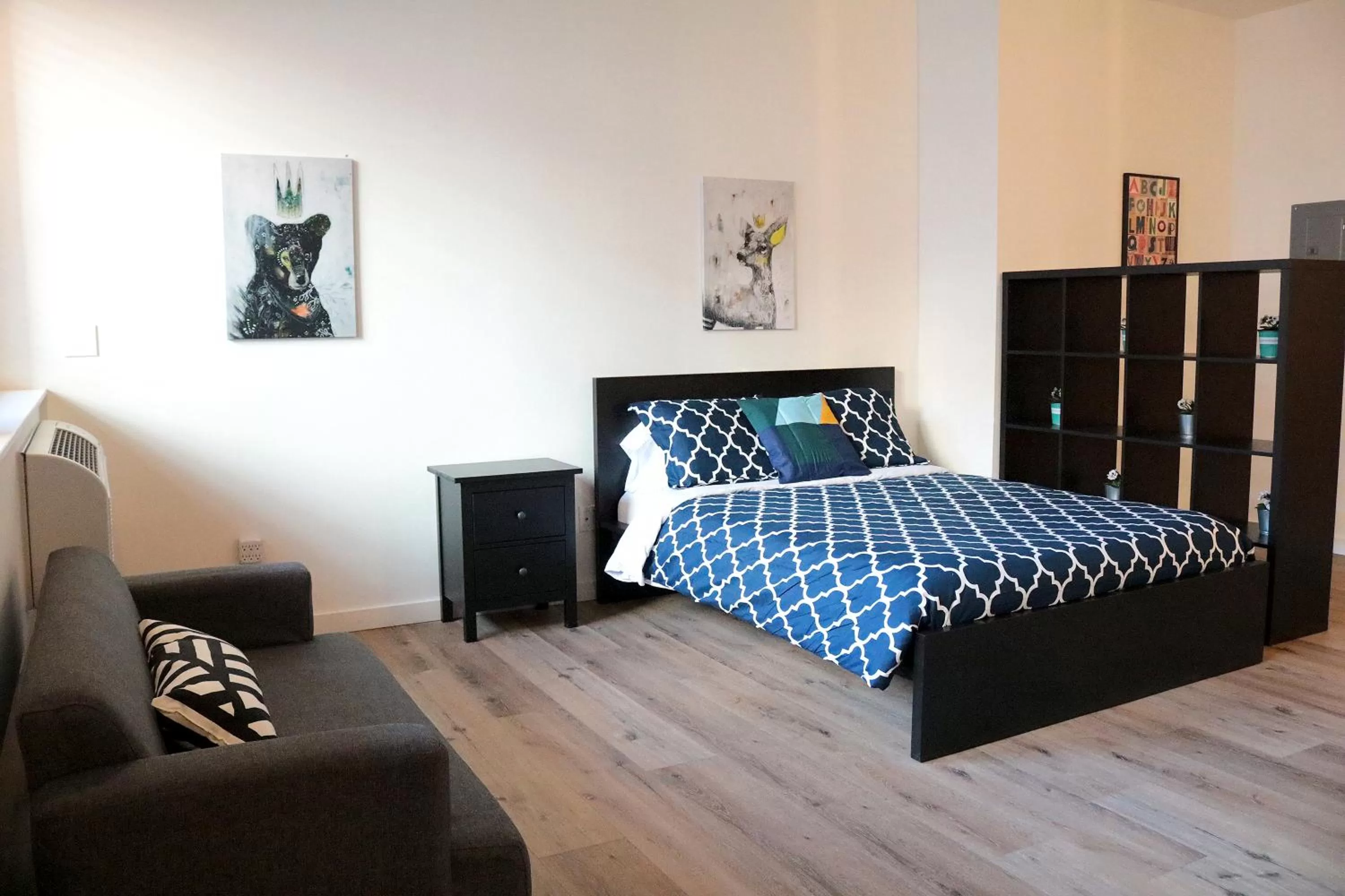 Bed in The Haas Suites