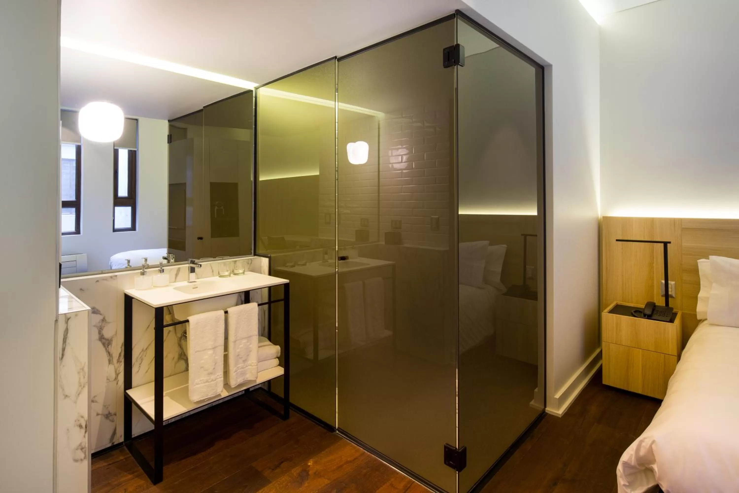 Bathroom in Hotel Altiplanico Bellas Artes