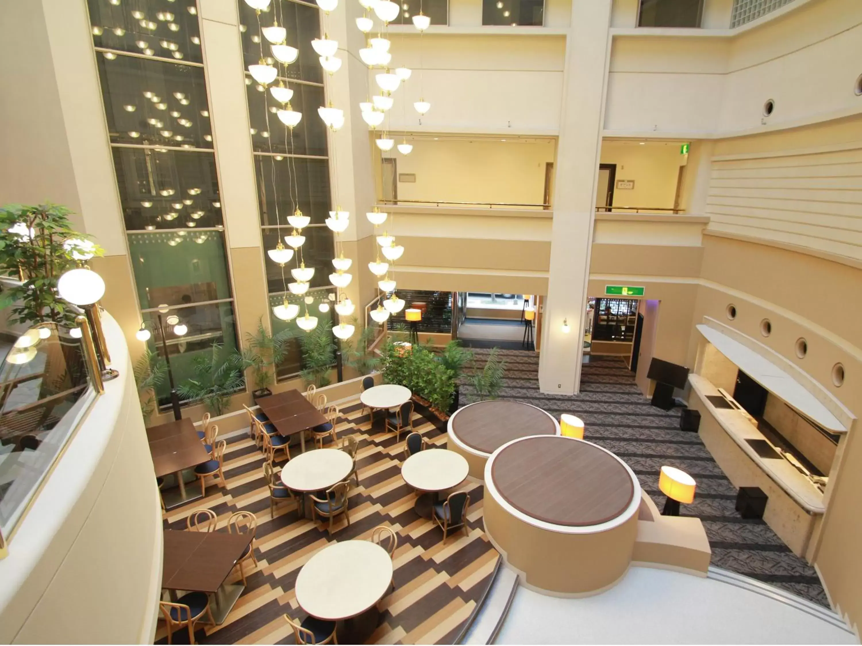 Lobby or reception, Restaurant/Places to Eat in APA Hotel Fukuoka Watanabe Dori EXCELLENT