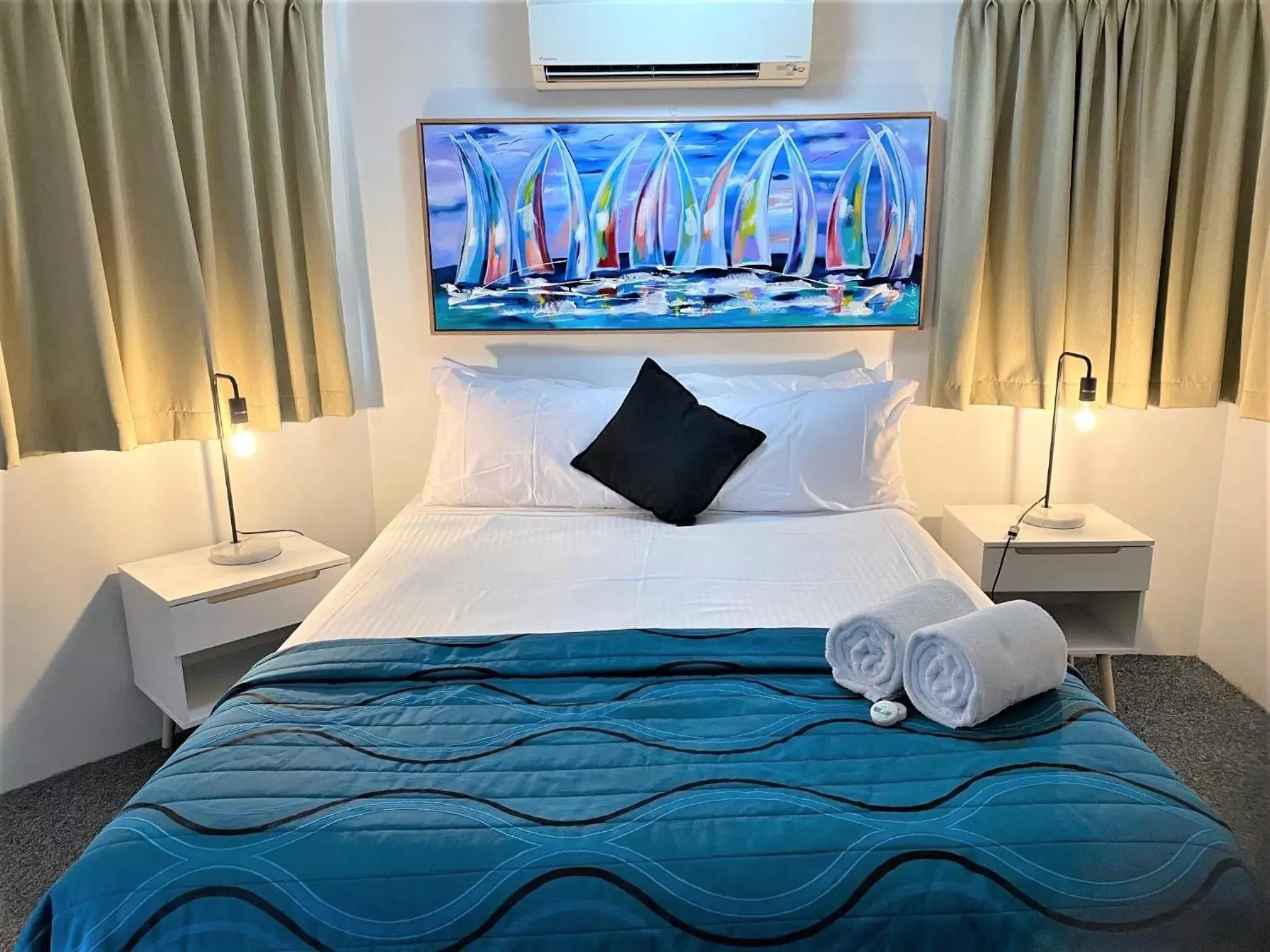 Bed in Riviera Resort