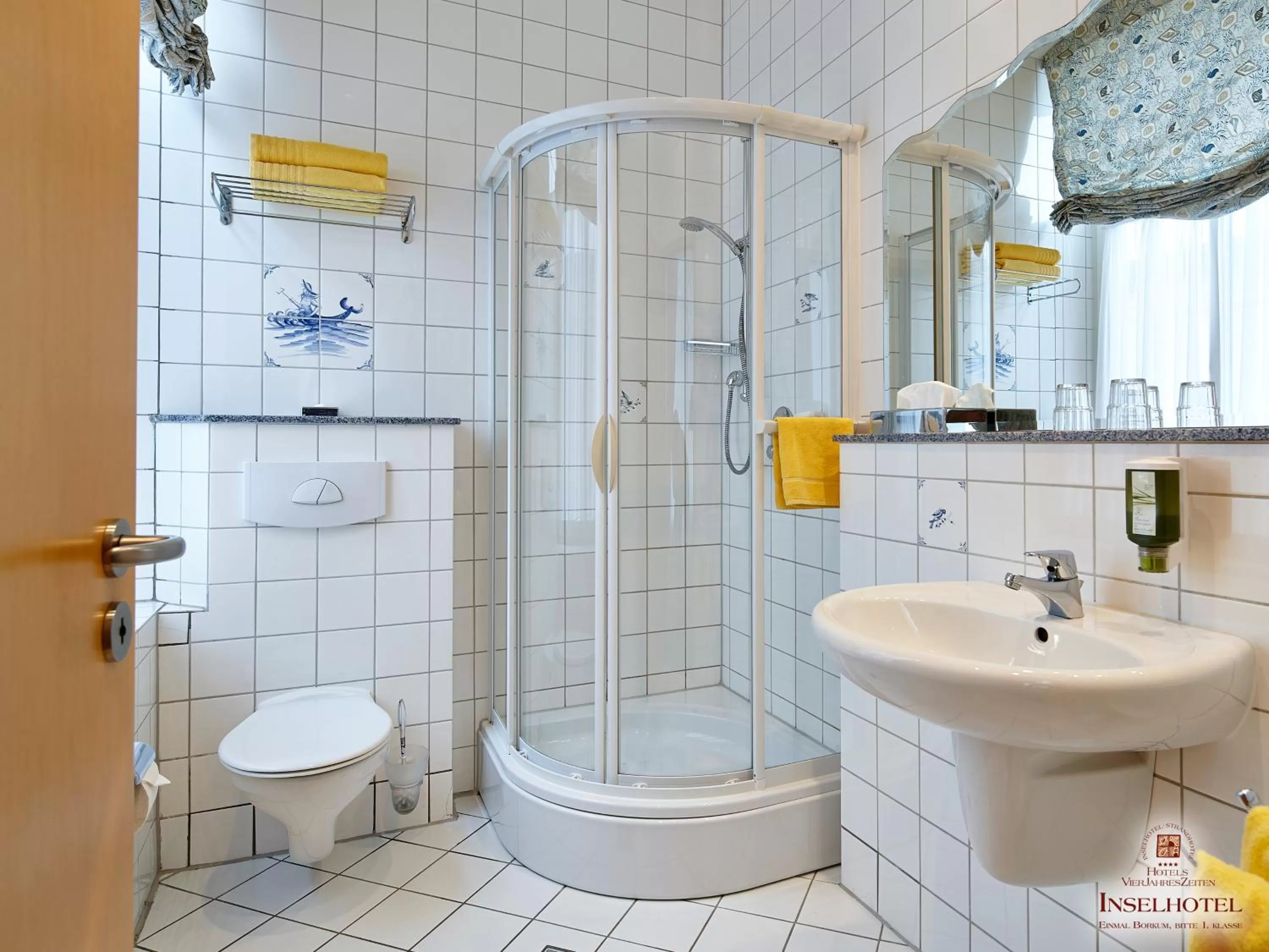 Bathroom in Inselhotel VierJahreszeiten