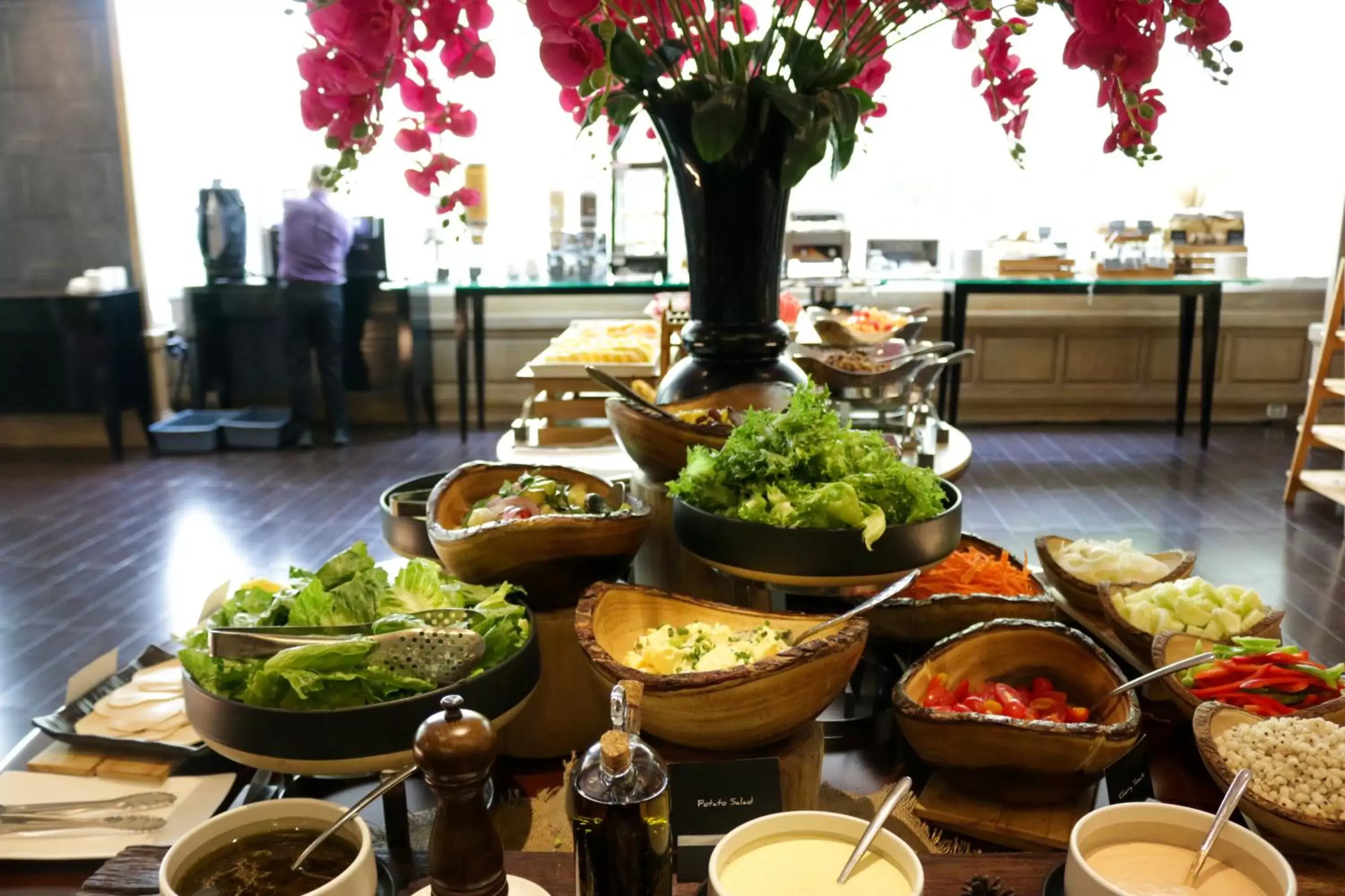 Buffet breakfast in Night Hotel Bangkok - Sukhumvit 15 Buffet breakfast in Night Hotel Bangkok - Sukhumvit 15