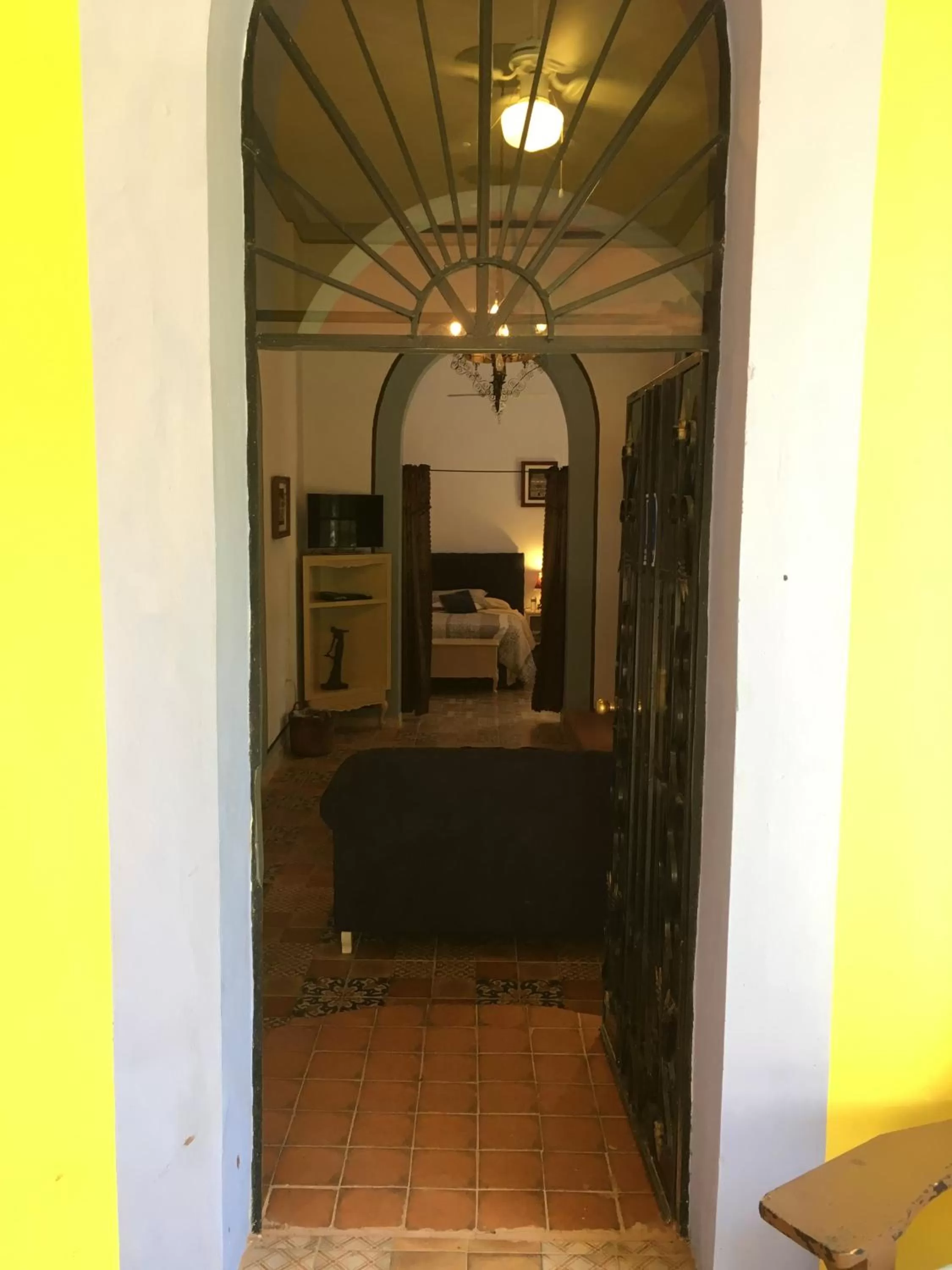 Seating area in Hacienda San Pedro Nohpat