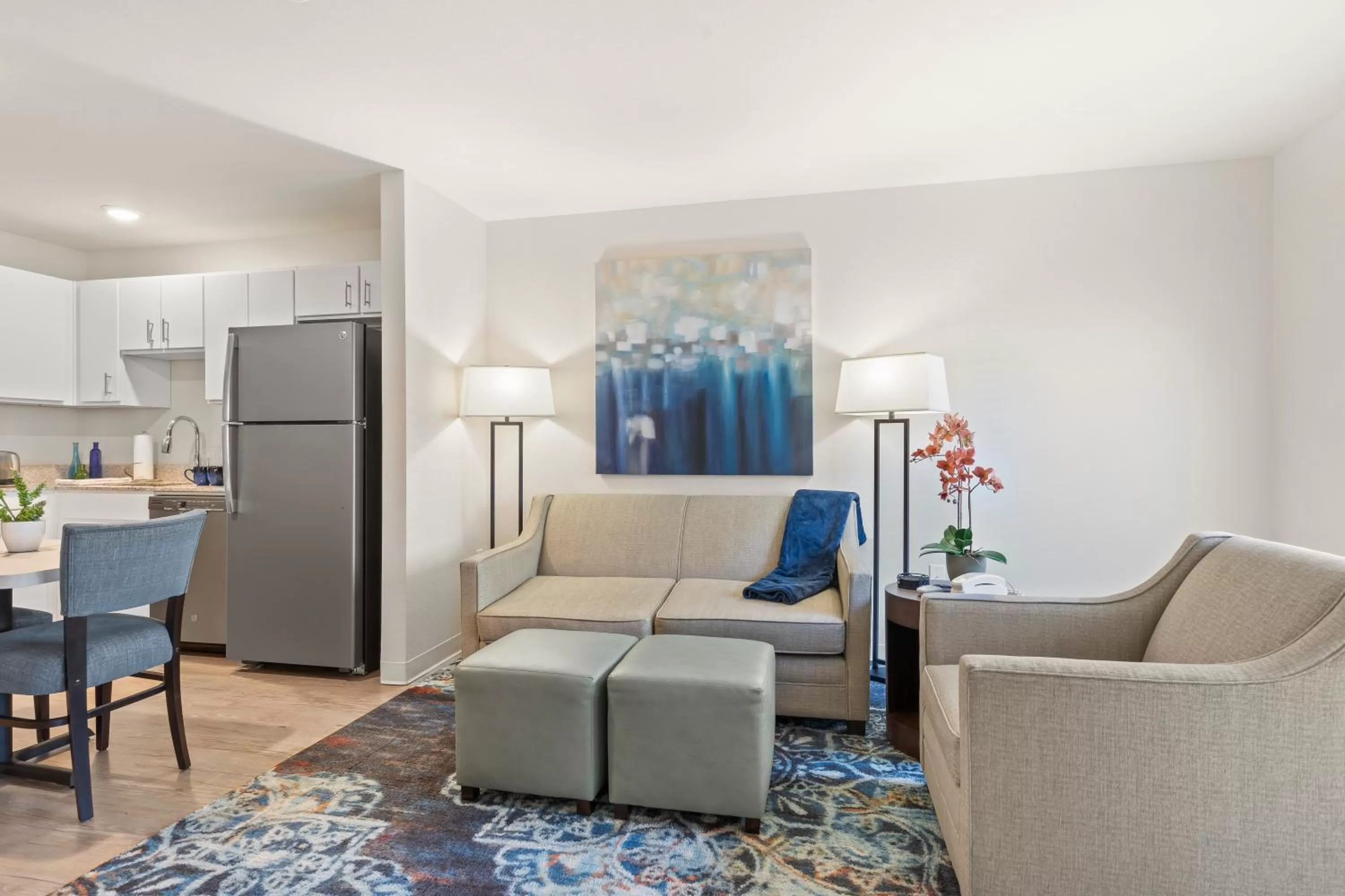 Living room, Seating Area in WaterWalk- Kansas City- Overland Park