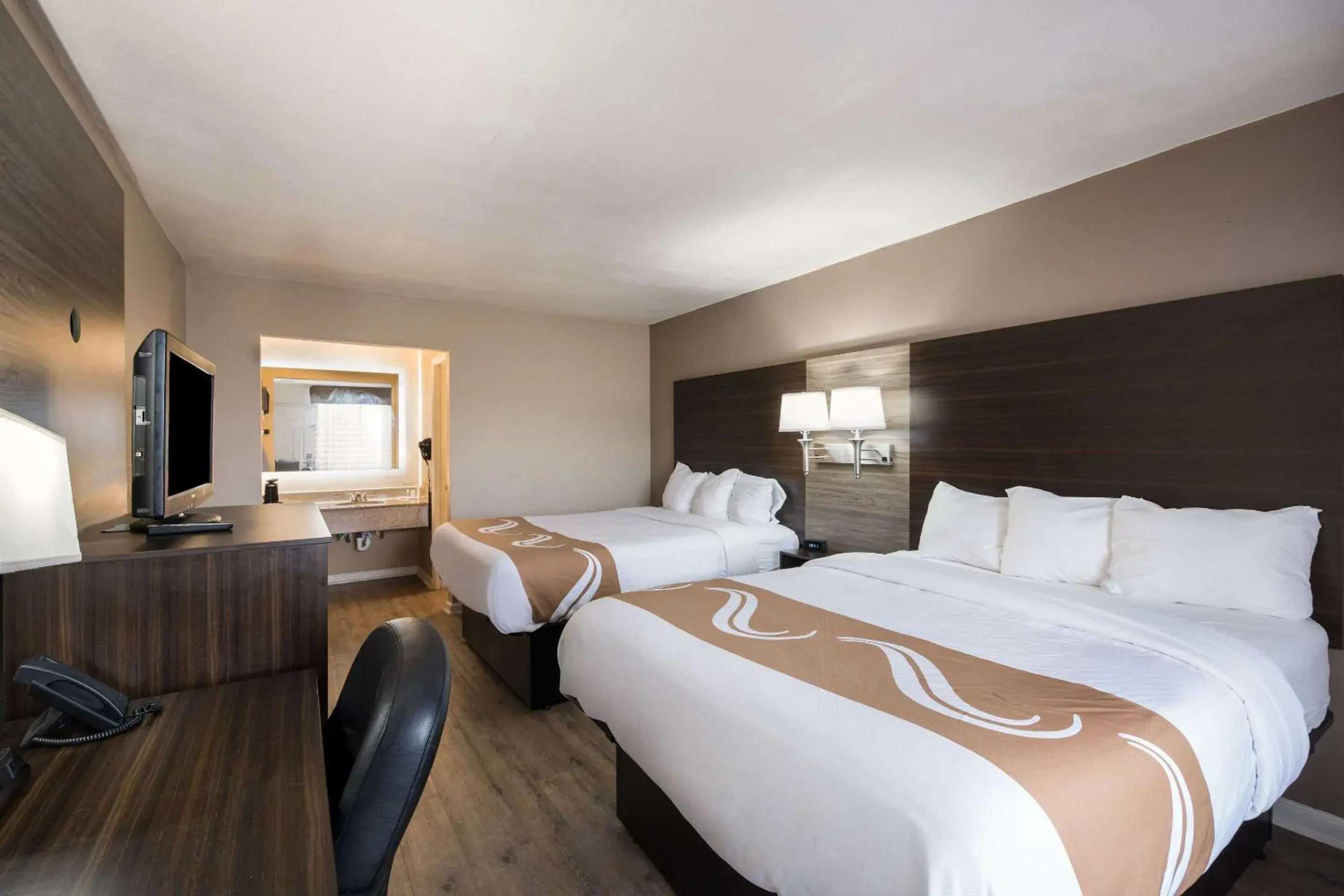 Standard Queen Room with Two Queen Beds - Non Smoking in Quality Inn Standard Queen Room with Two Queen Beds - Non Smoking in Quality Inn