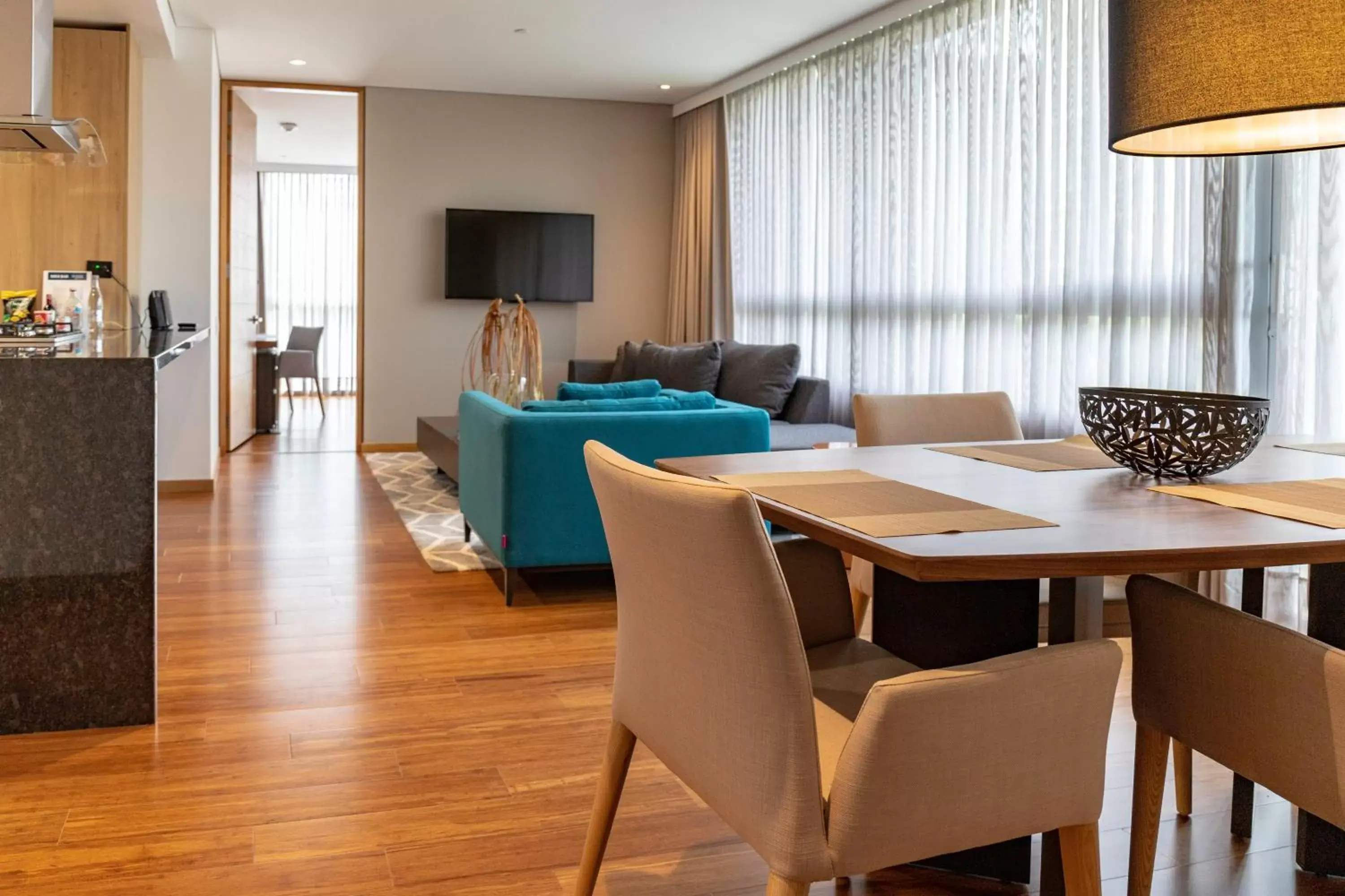 Dining area, Seating Area in Estelar La Torre Suites