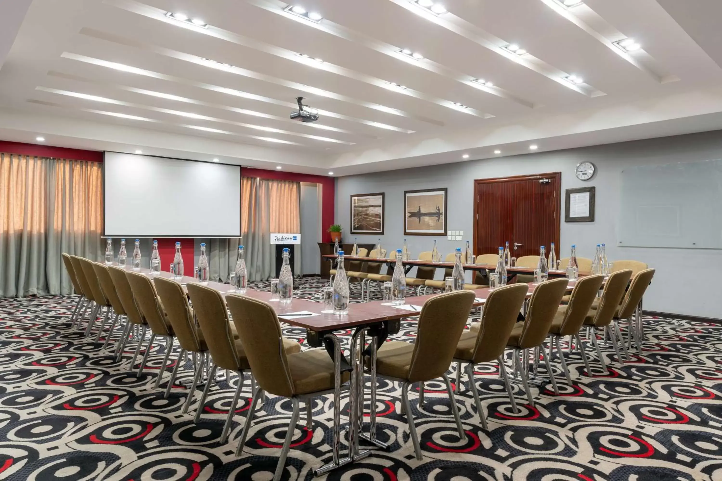 Meeting/conference room in Radisson Blu Hotel Lusaka