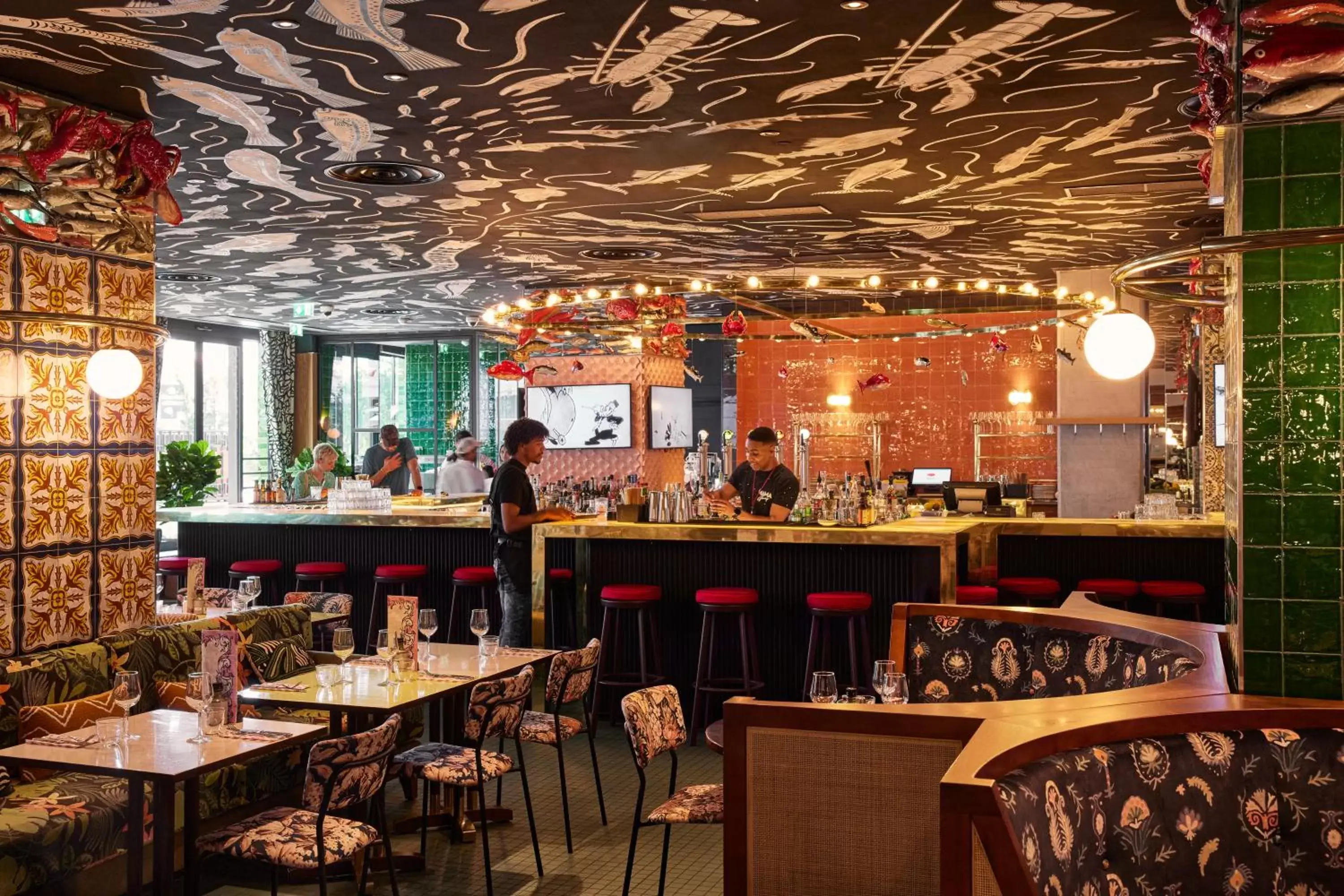 Staff, Restaurant/Places to Eat in Mama Shelter Lisboa