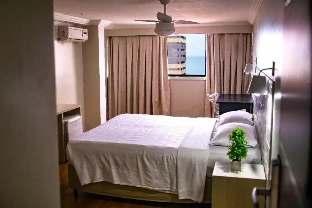 Bed in Hotel Casa Blanca