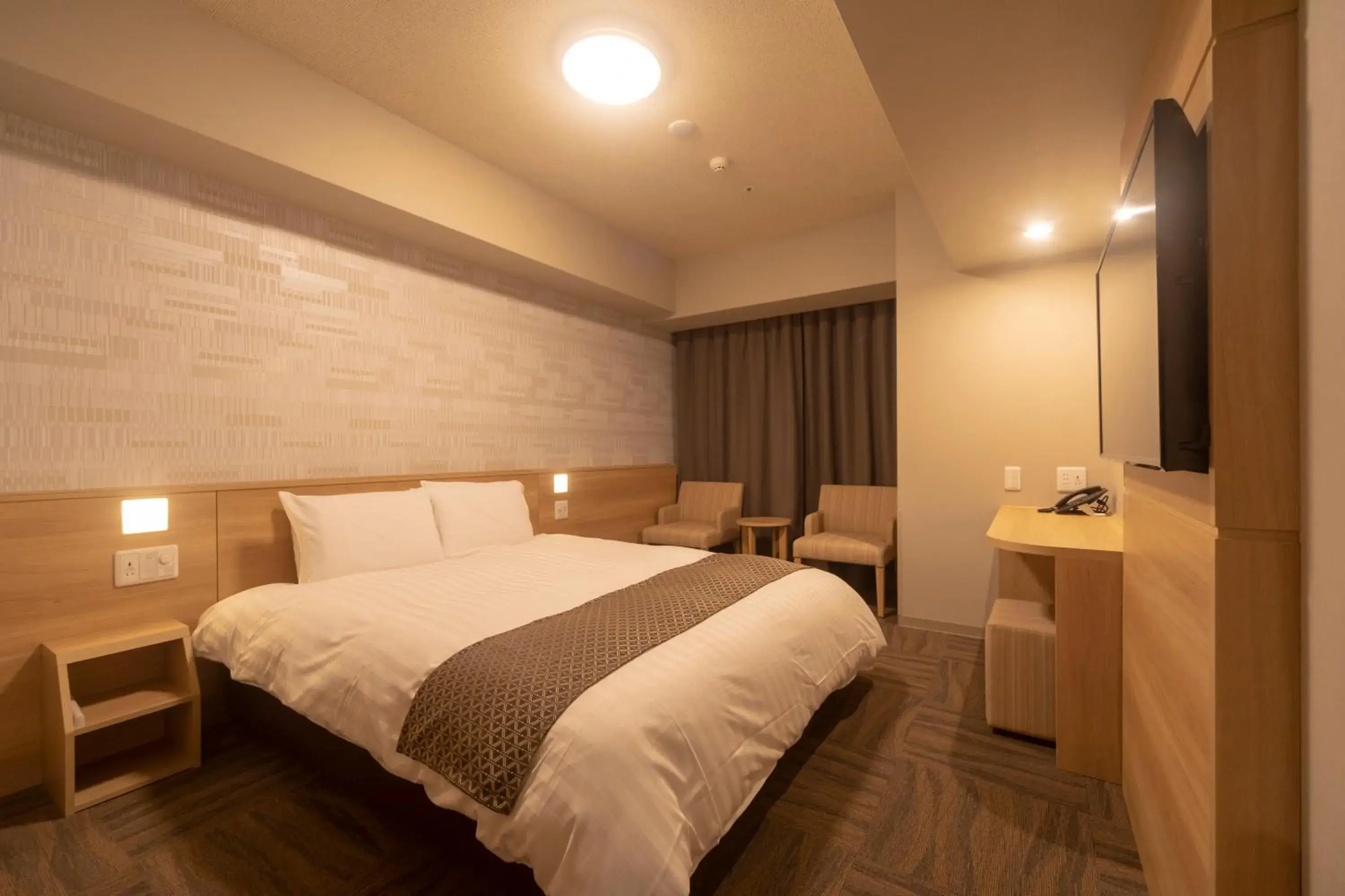 Bed in Dormy Inn Premium Namba ANNEX Natural Hot Spring