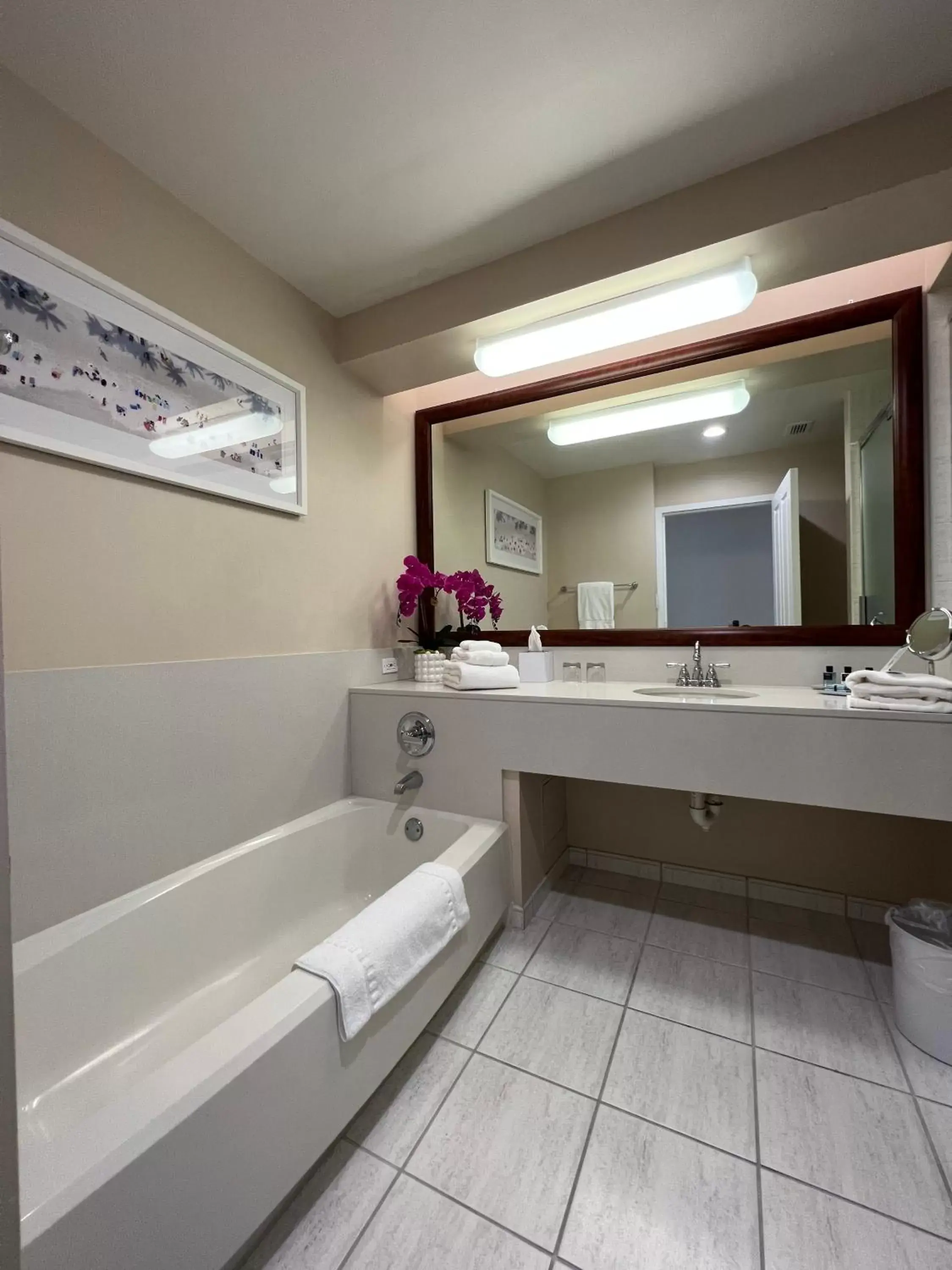 Bathroom in The Capri Inn