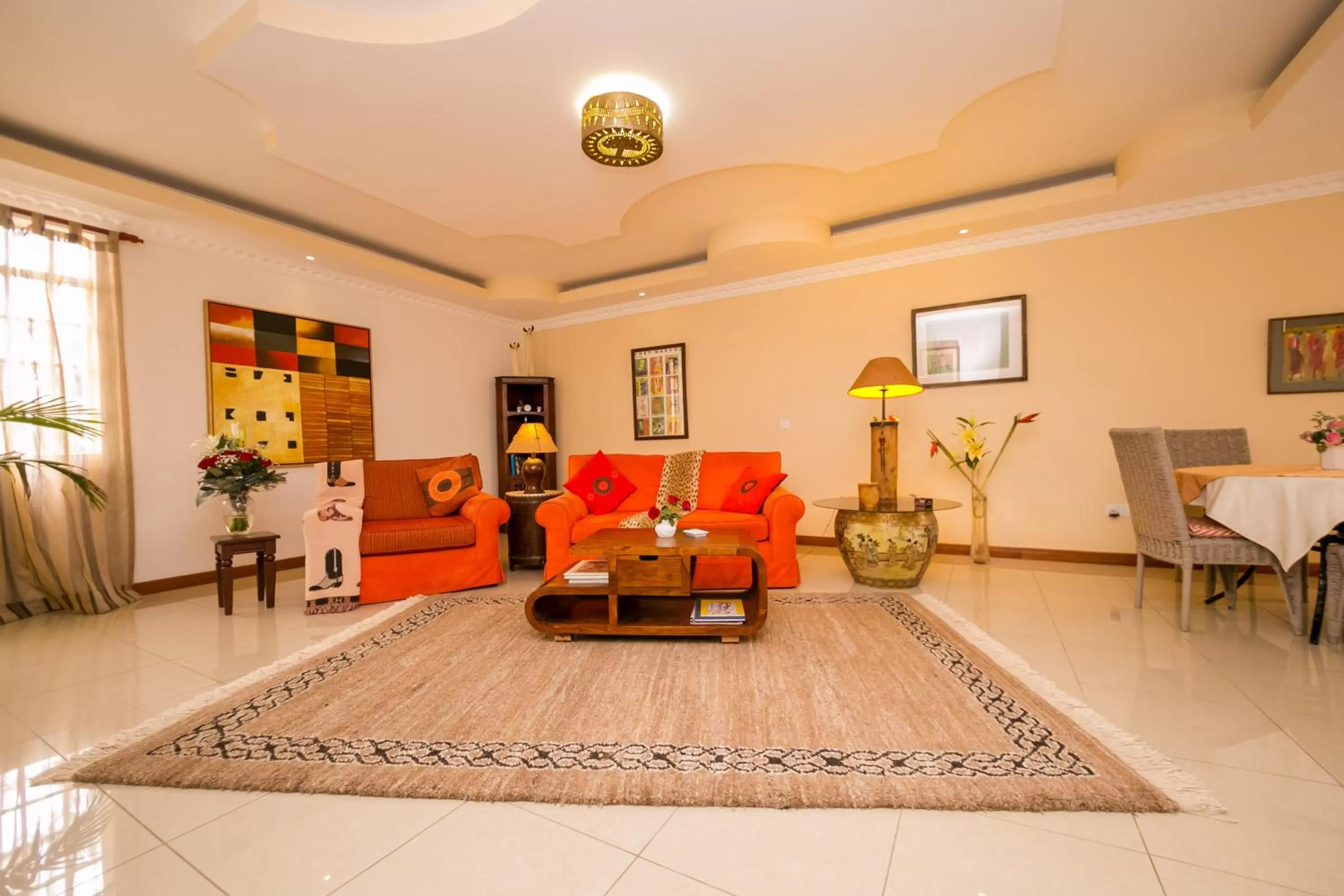 Living room in Hotel Rudi