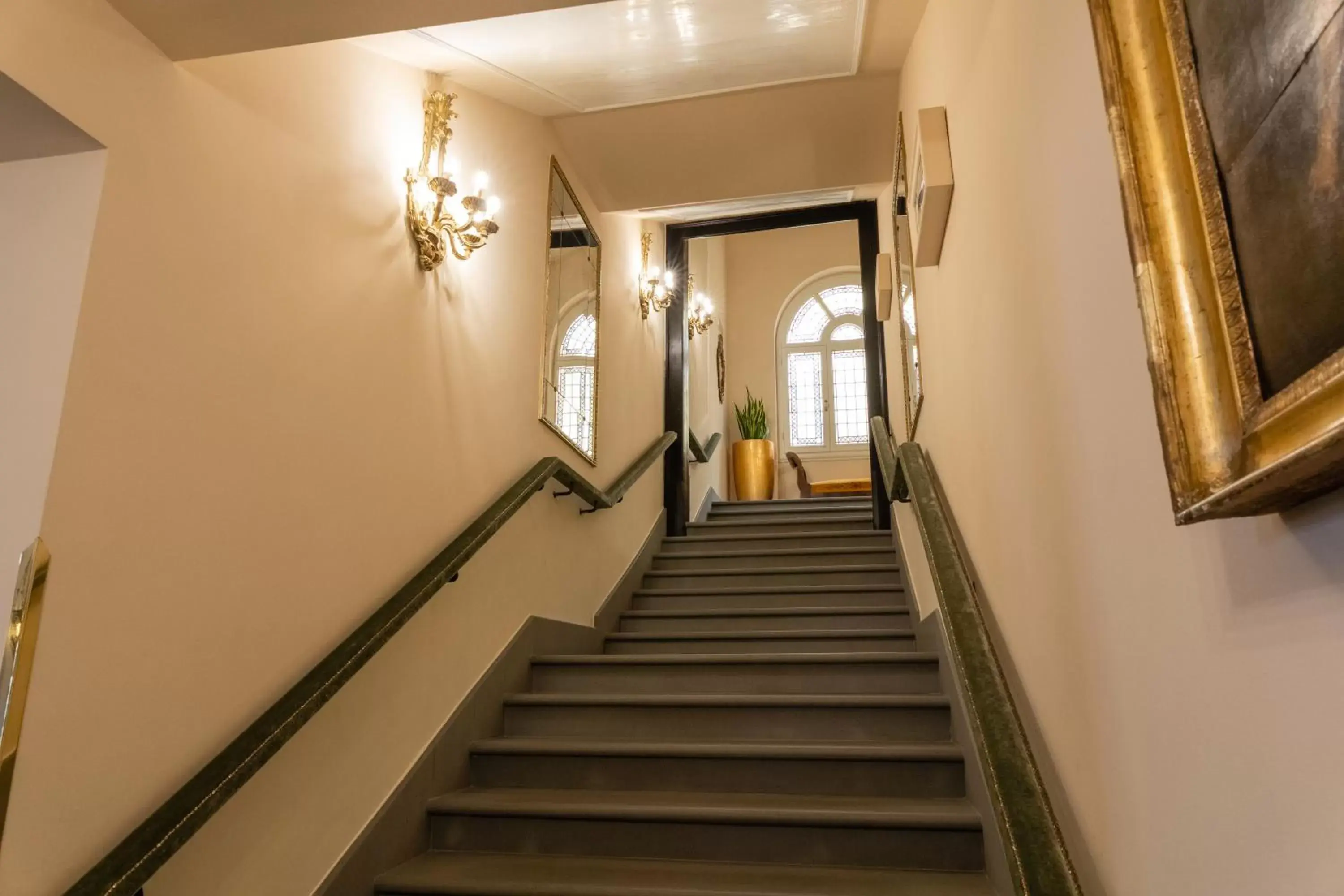 Facade/entrance in Hotel Bernini Palace