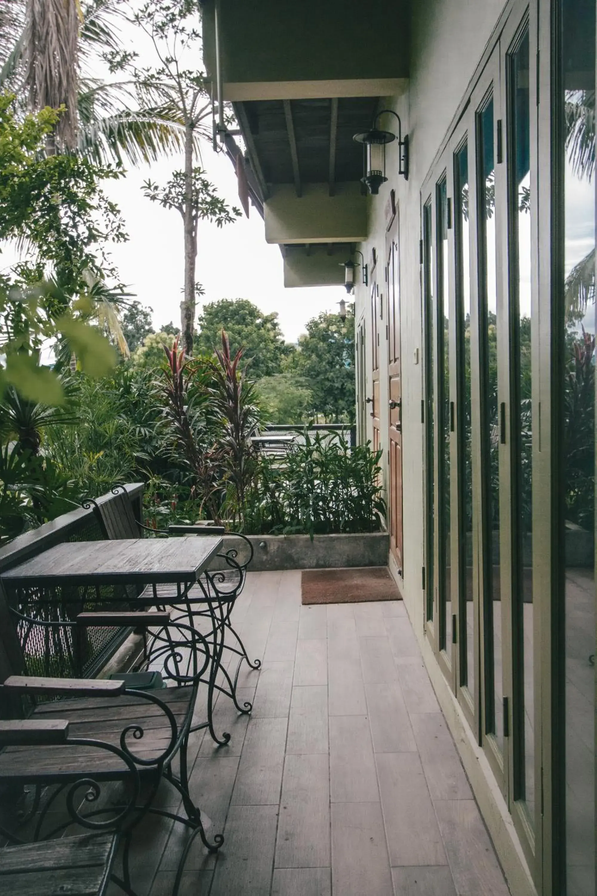 Patio, Balcony/Terrace in Pai Panalee The Nature Boutique Hotel