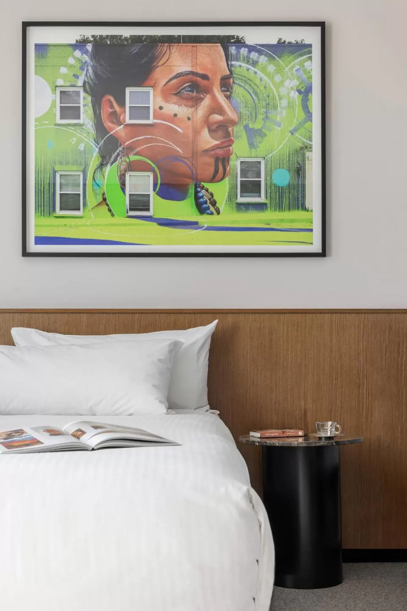 Bedroom, Bed in Art Series - The Adnate