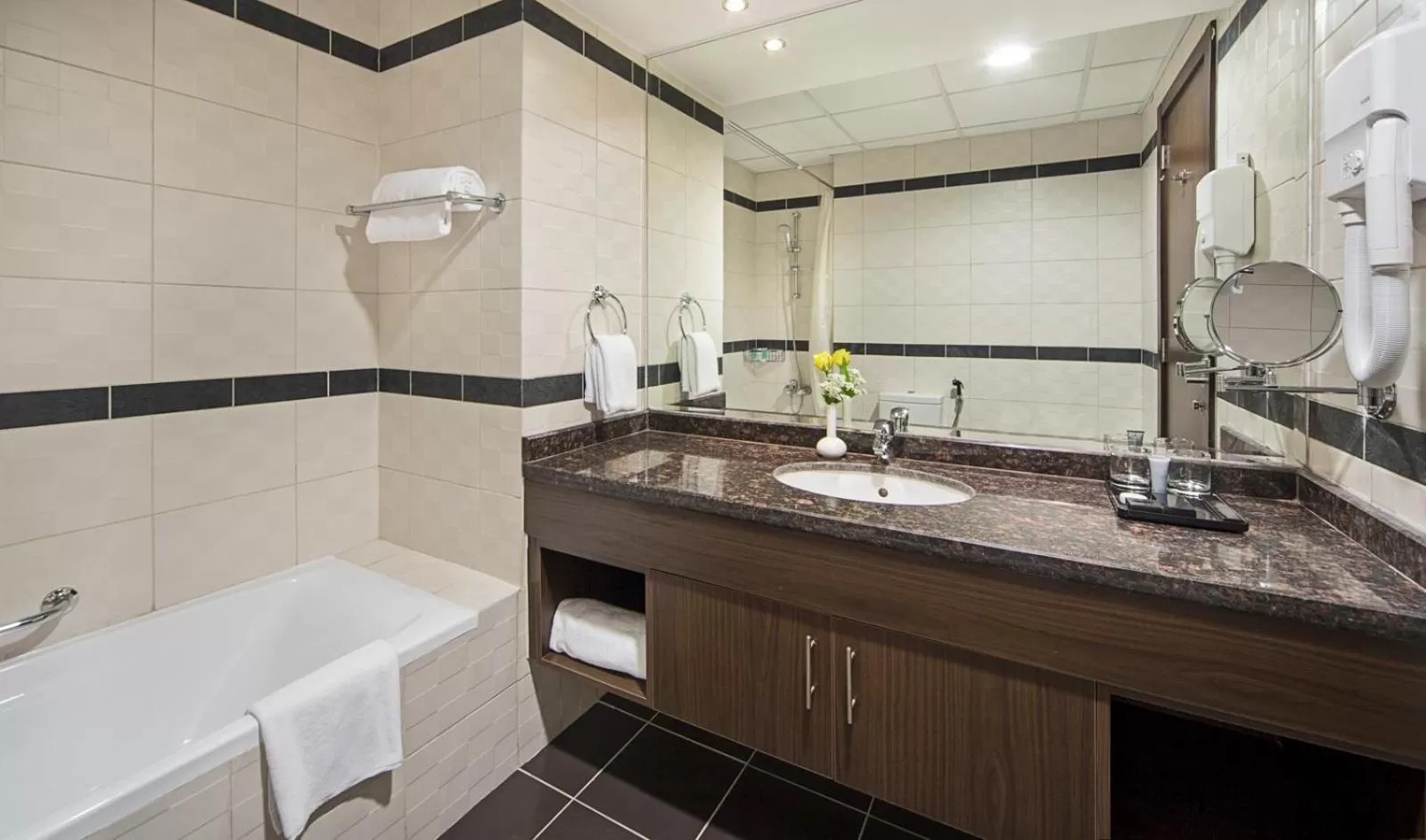 Bathroom in Abidos Hotel Apartment Dubai Land