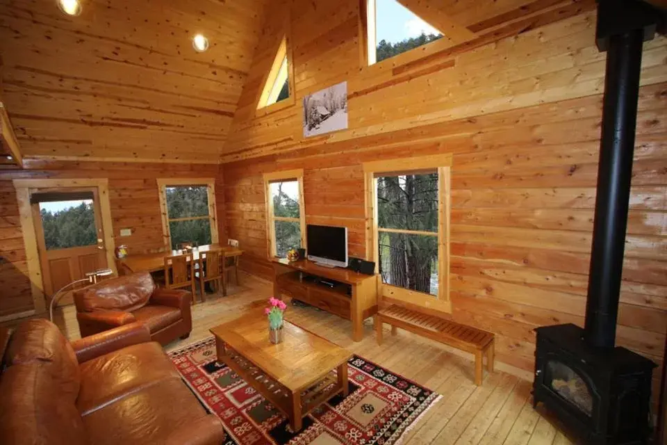 Living room, Seating Area in Mount Princeton Hot Springs Resort