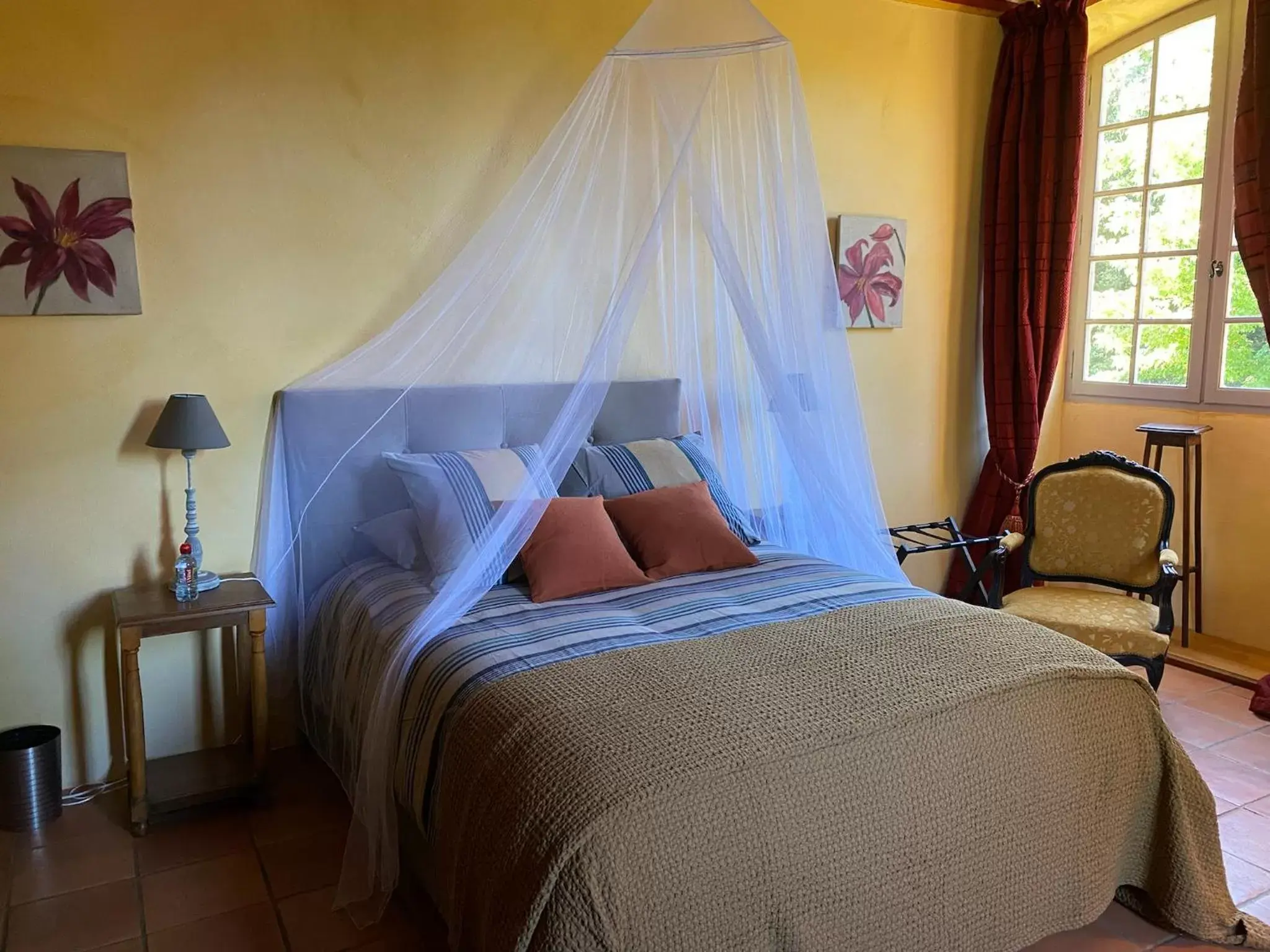 Bedroom, Bed in Manoir du Bouyssou