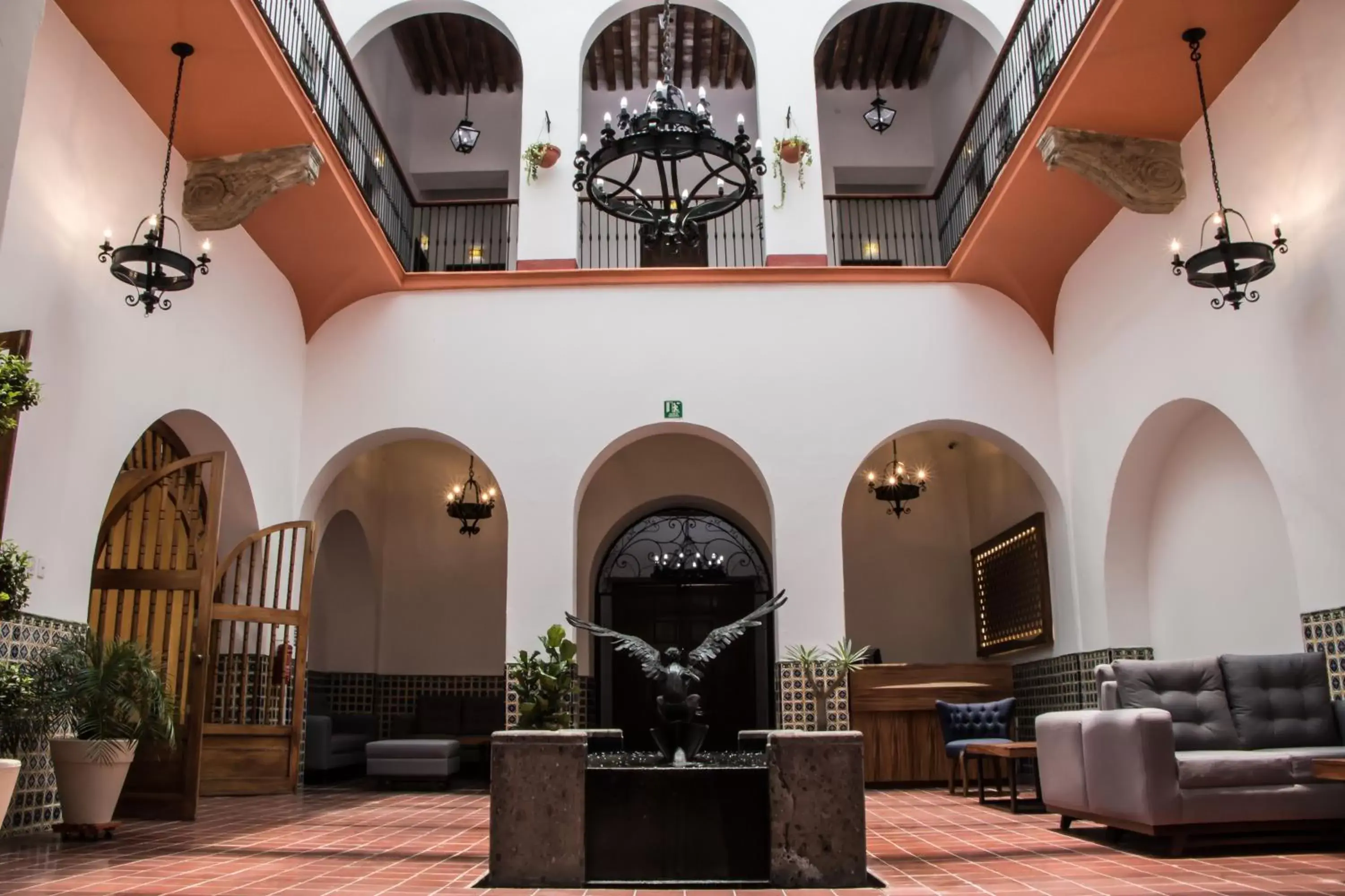 Lobby or reception in Hotel Real de Castilla