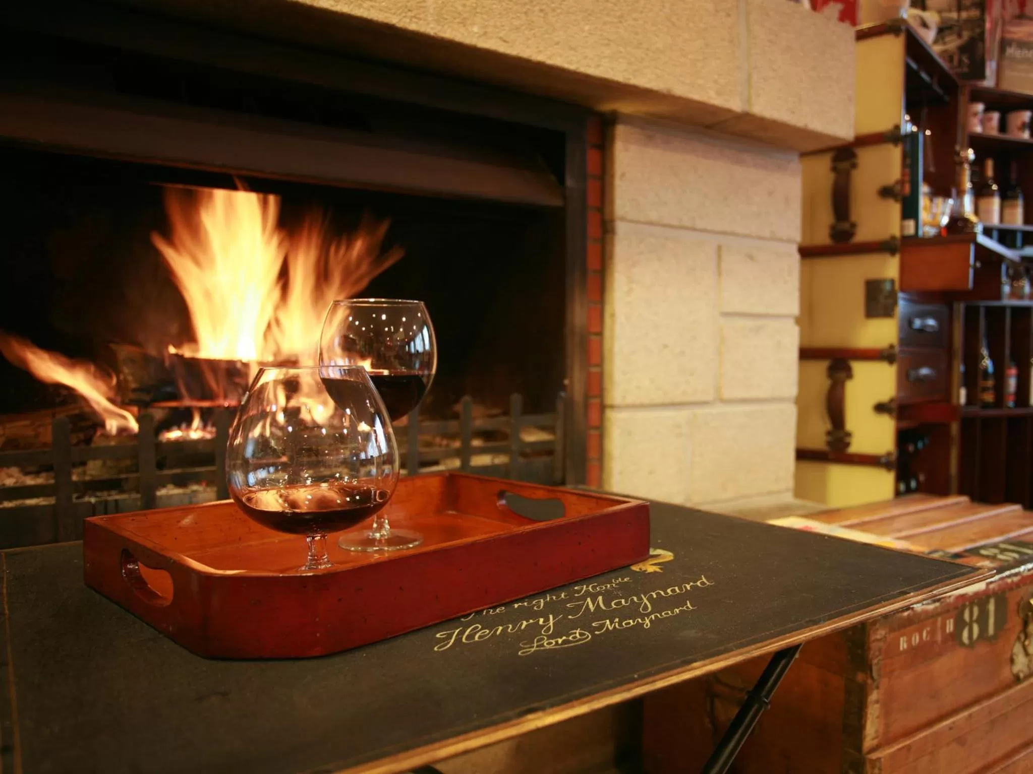 Living room in Hôtel La Résidence des Artistes