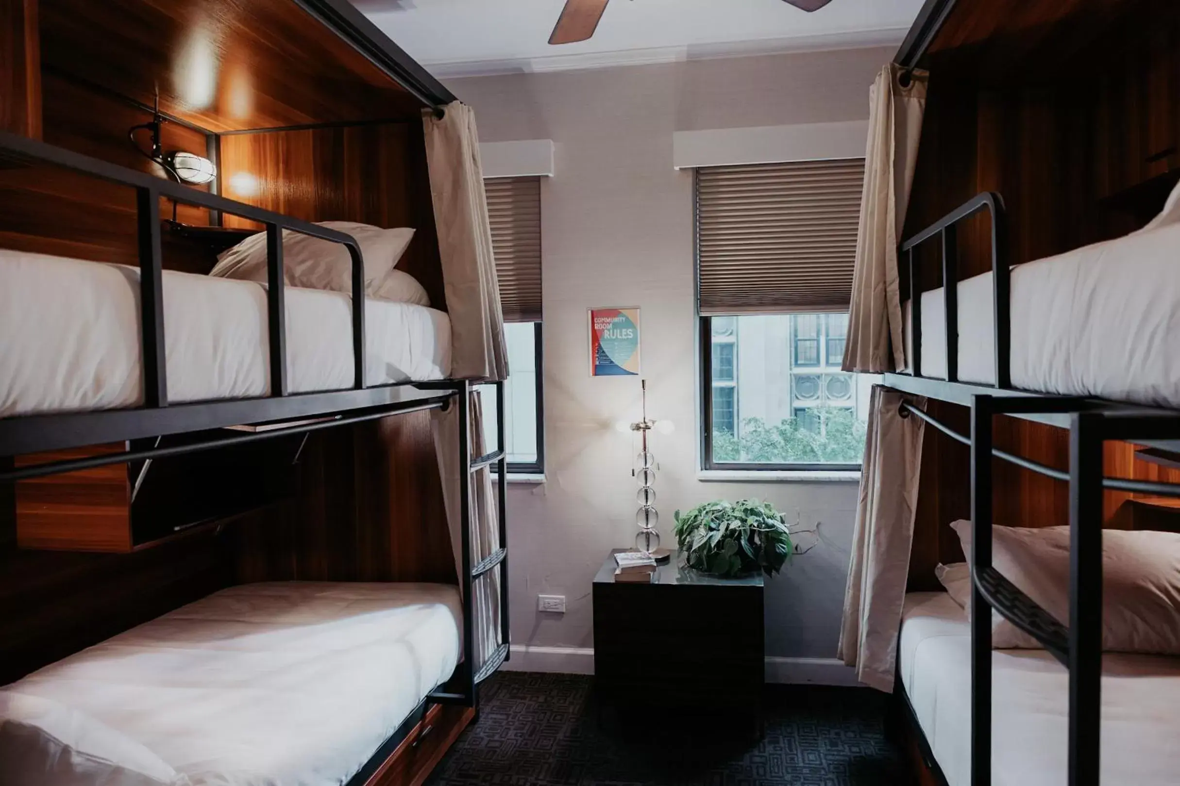 Bedroom, Bunk Bed in Selina Chicago