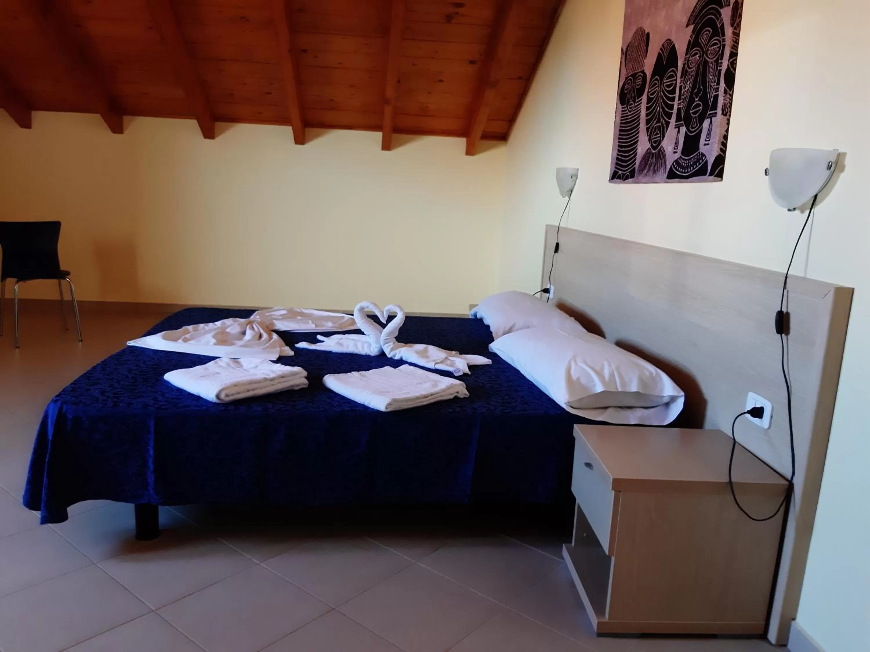 Bed in Aparthotel Ponta Preta