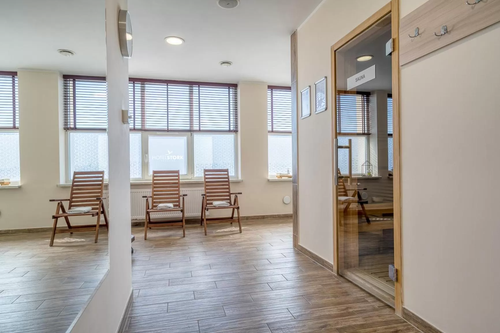 Sauna in Hotel Stork