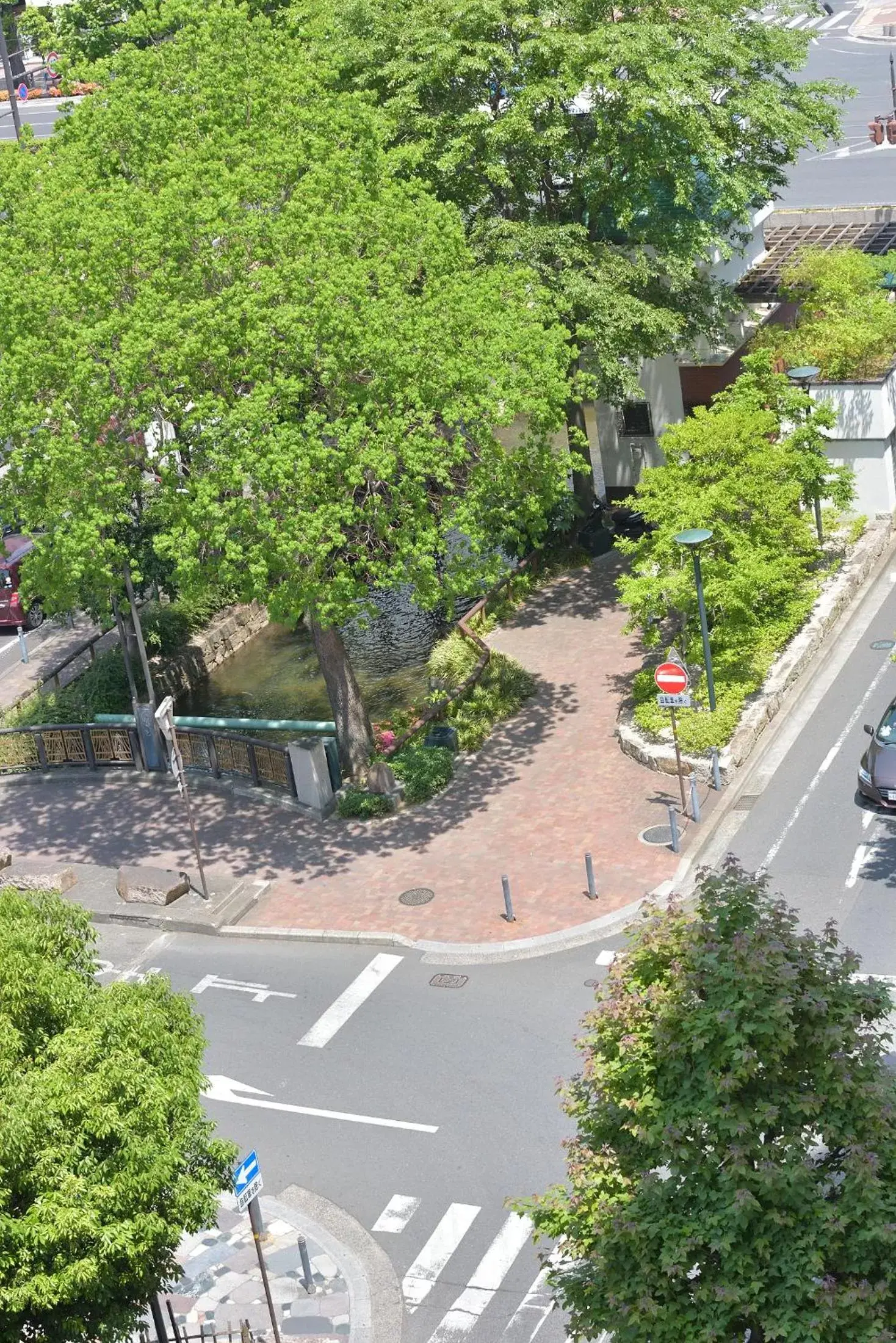Street view in Okayama Koraku Hotel