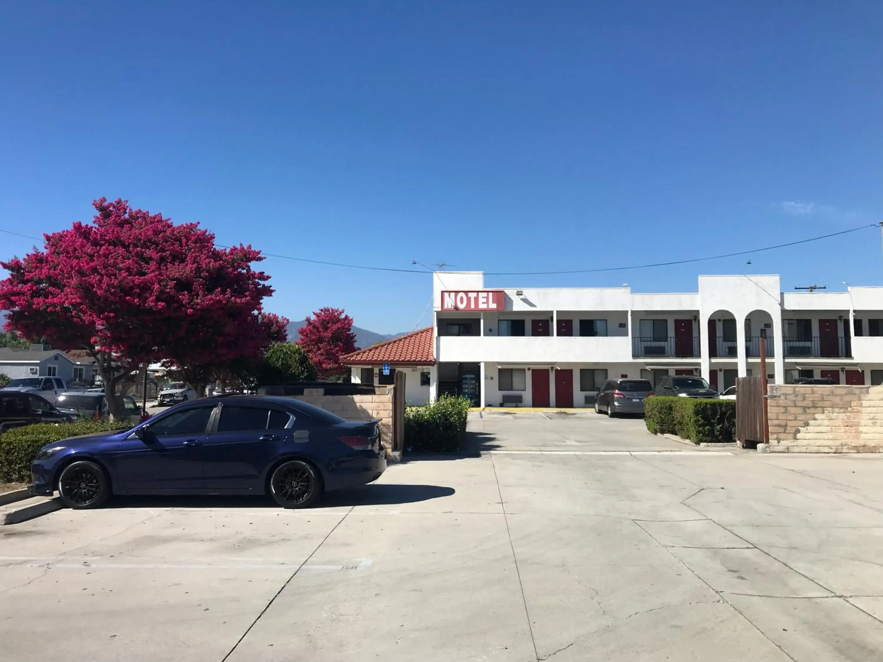 Property Building in Eunice Plaza Motel