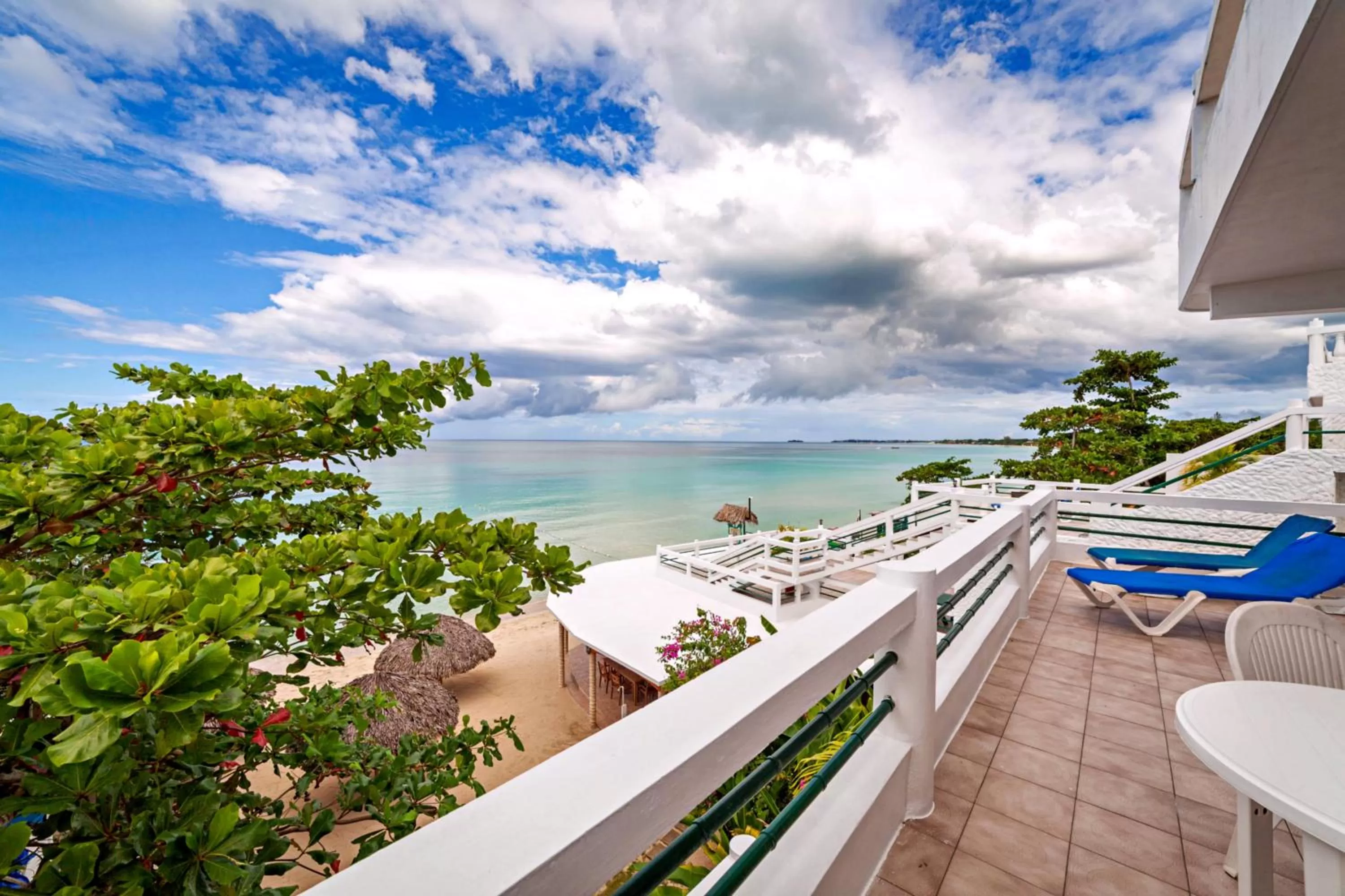 View (from property/room), Balcony/Terrace in Beach House Condos, Negril