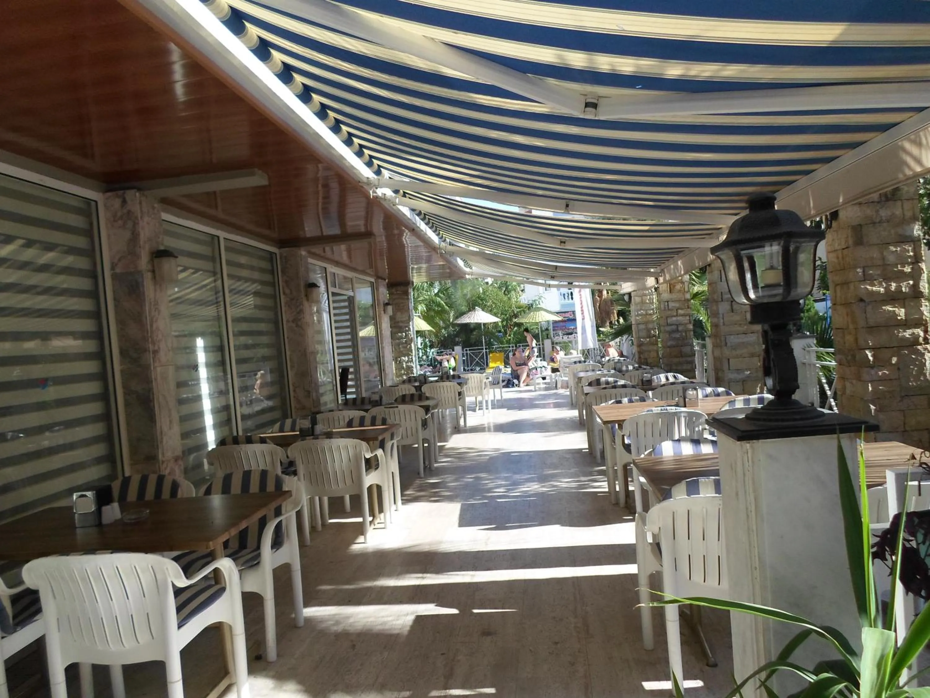 Facade/entrance in Myra Hotel