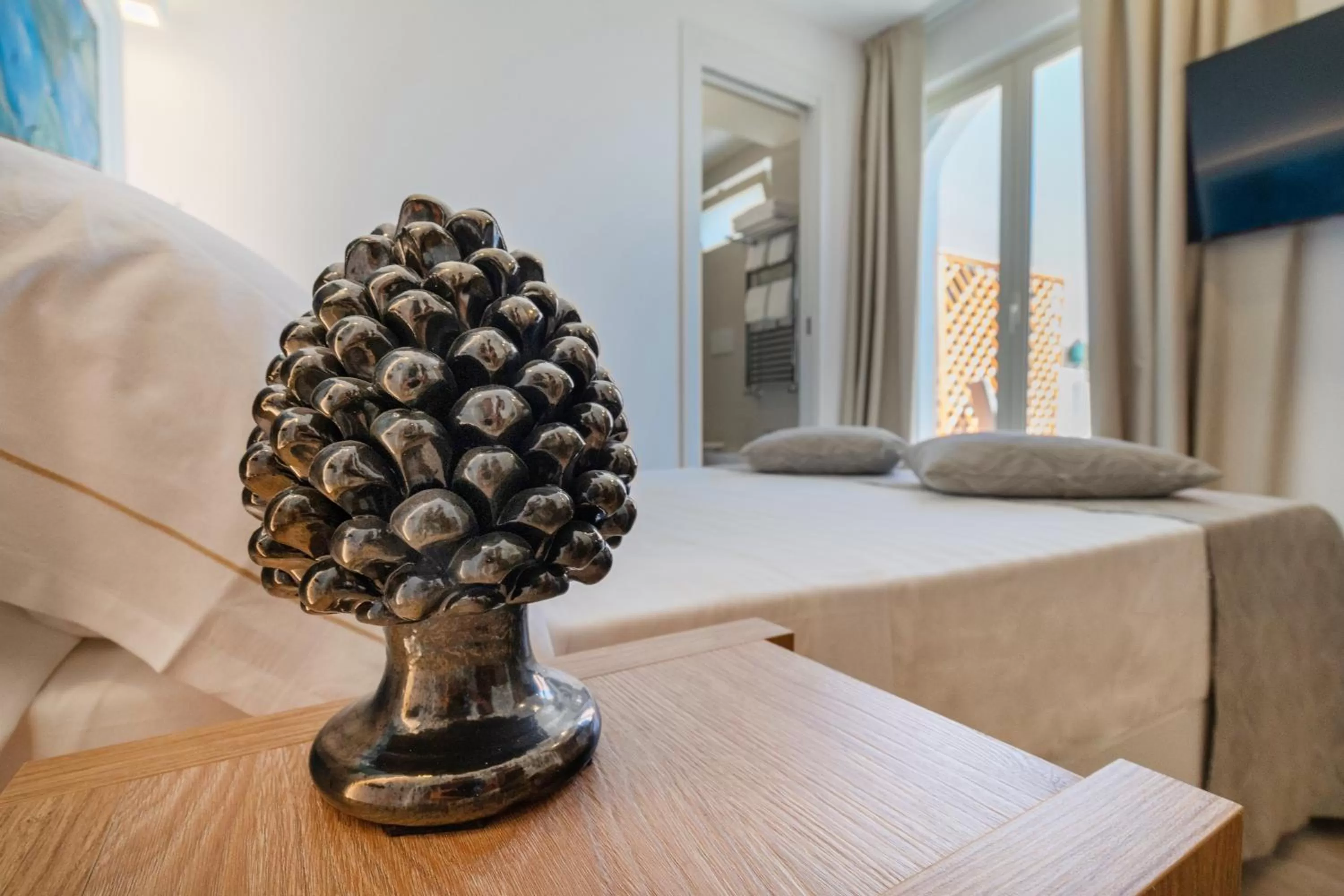 Photo of the whole room, Bed in Splendid Hotel Taormina