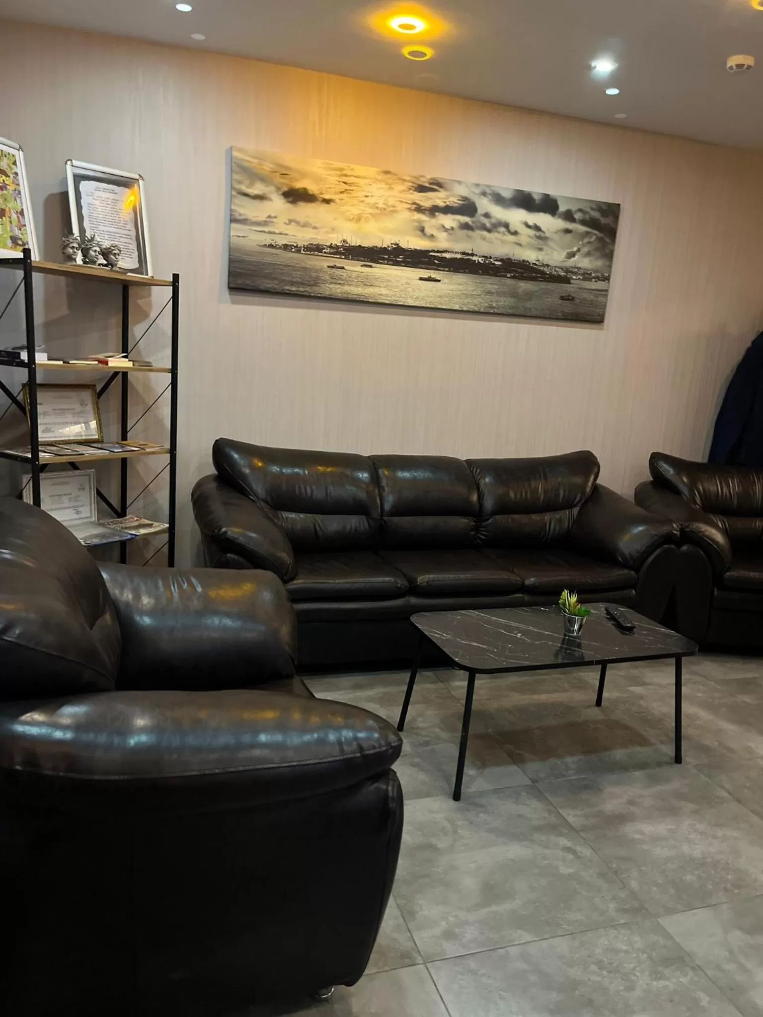 Lobby or reception in Okda Hotel