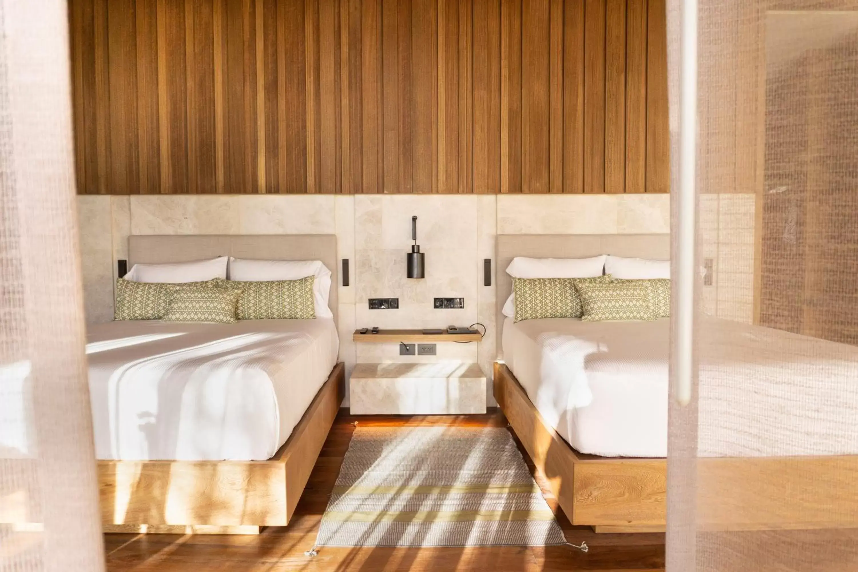 Bed in Banyan Tree Mayakoba