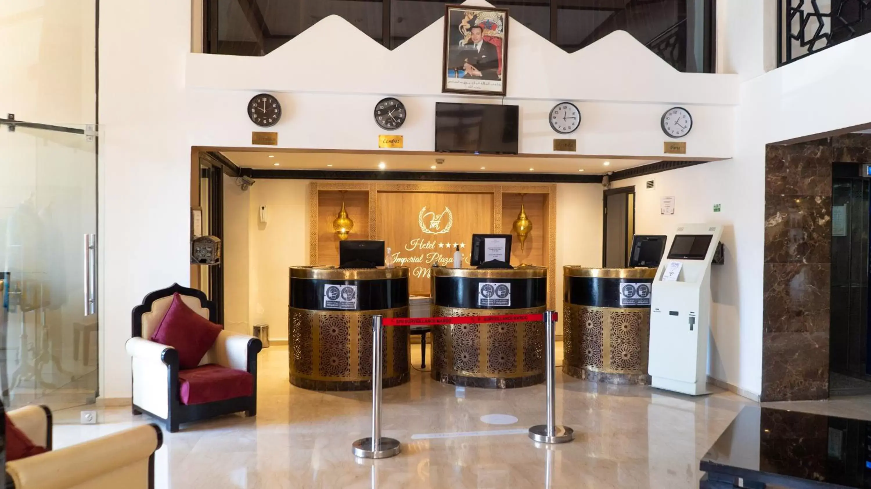 Lobby or reception in Hotel Imperial Plaza & Spa