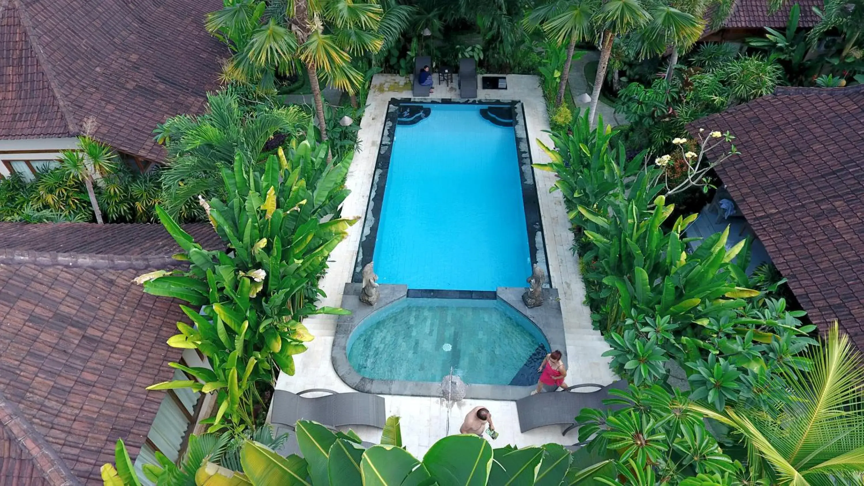 Pool View in Bali Dream Resort Ubud by Mahaputra