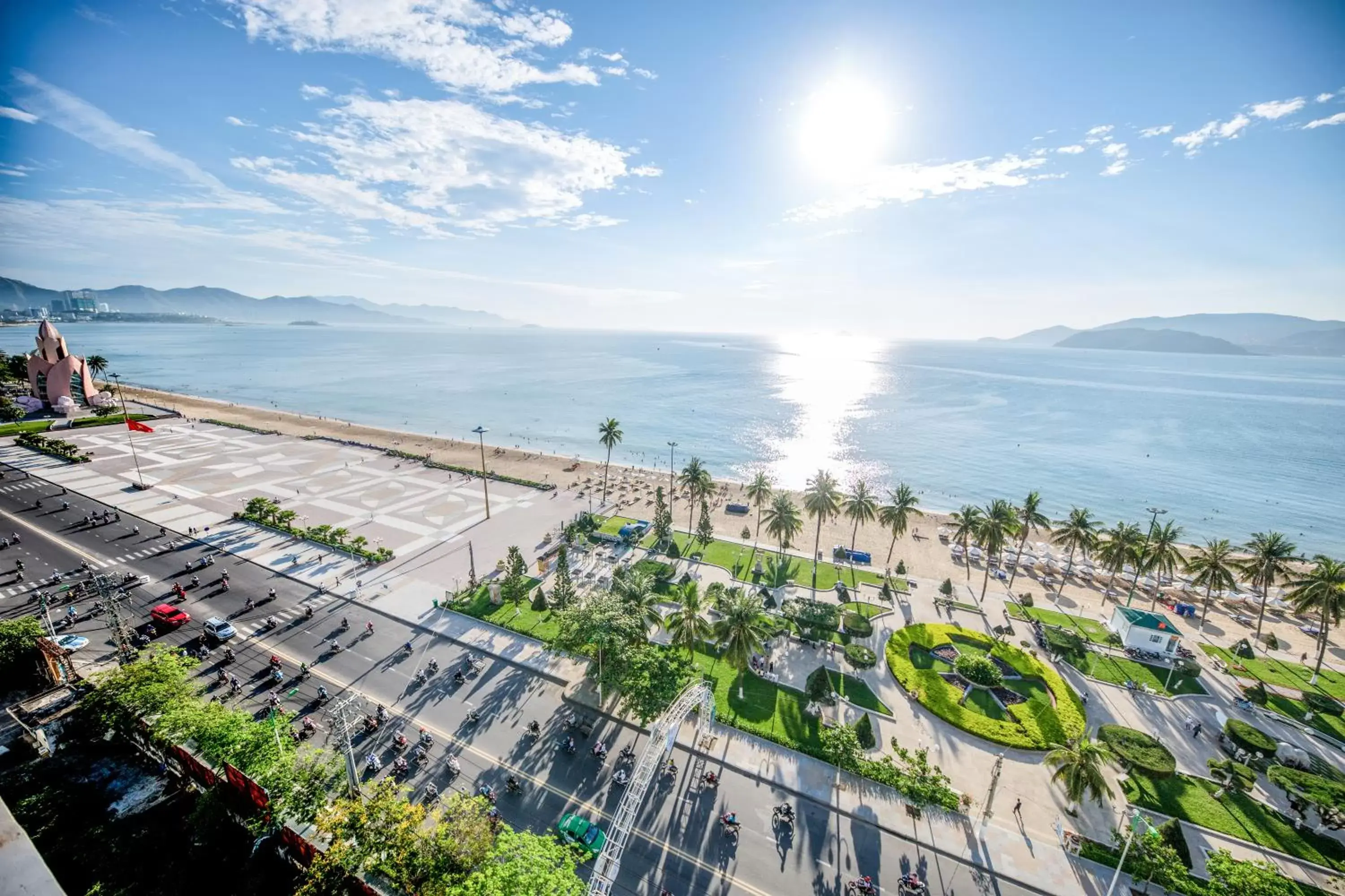 Sea view, Bird's-eye View in Hotel Novotel Nha Trang