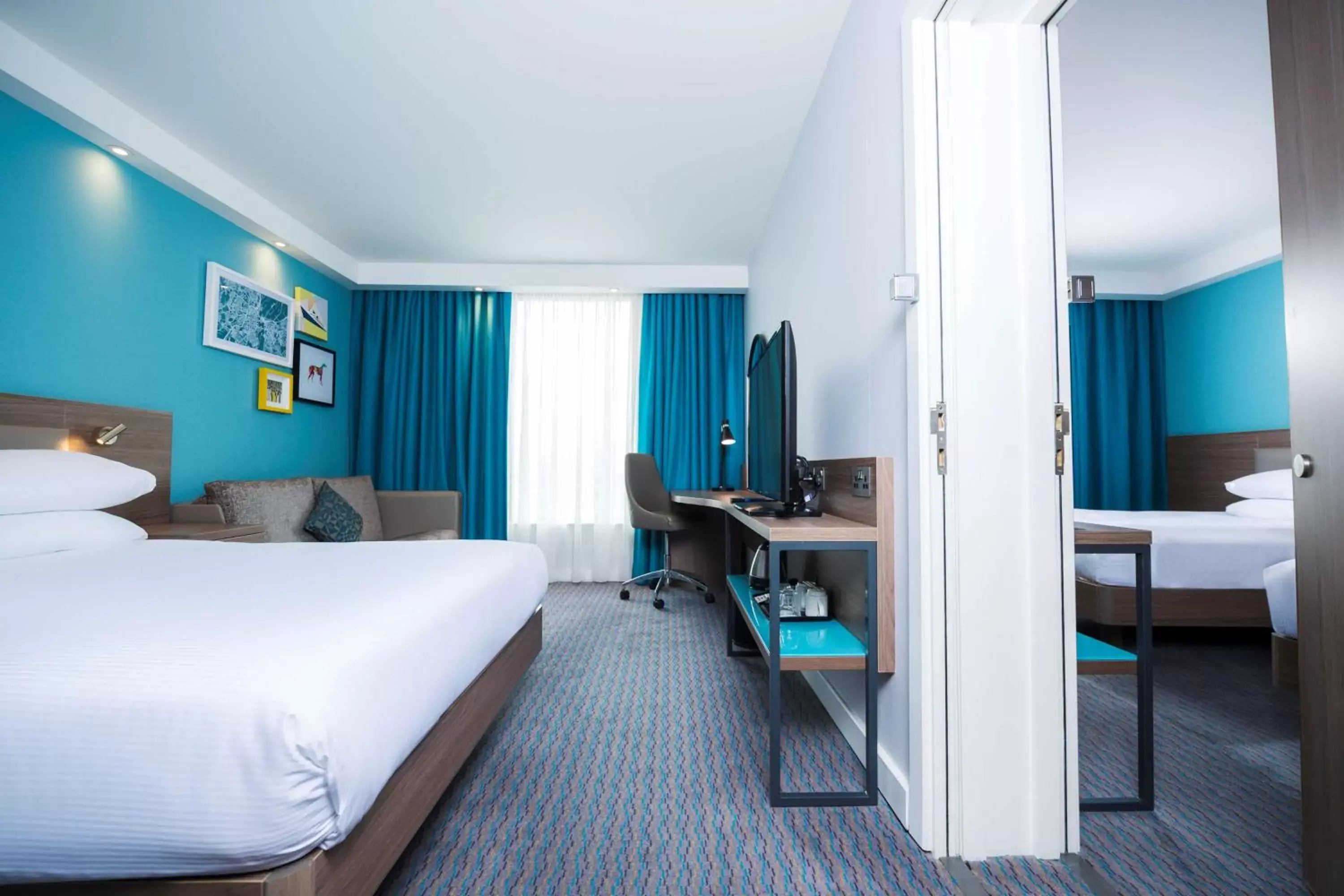 Bedroom in Hampton By Hilton Belfast City Centre