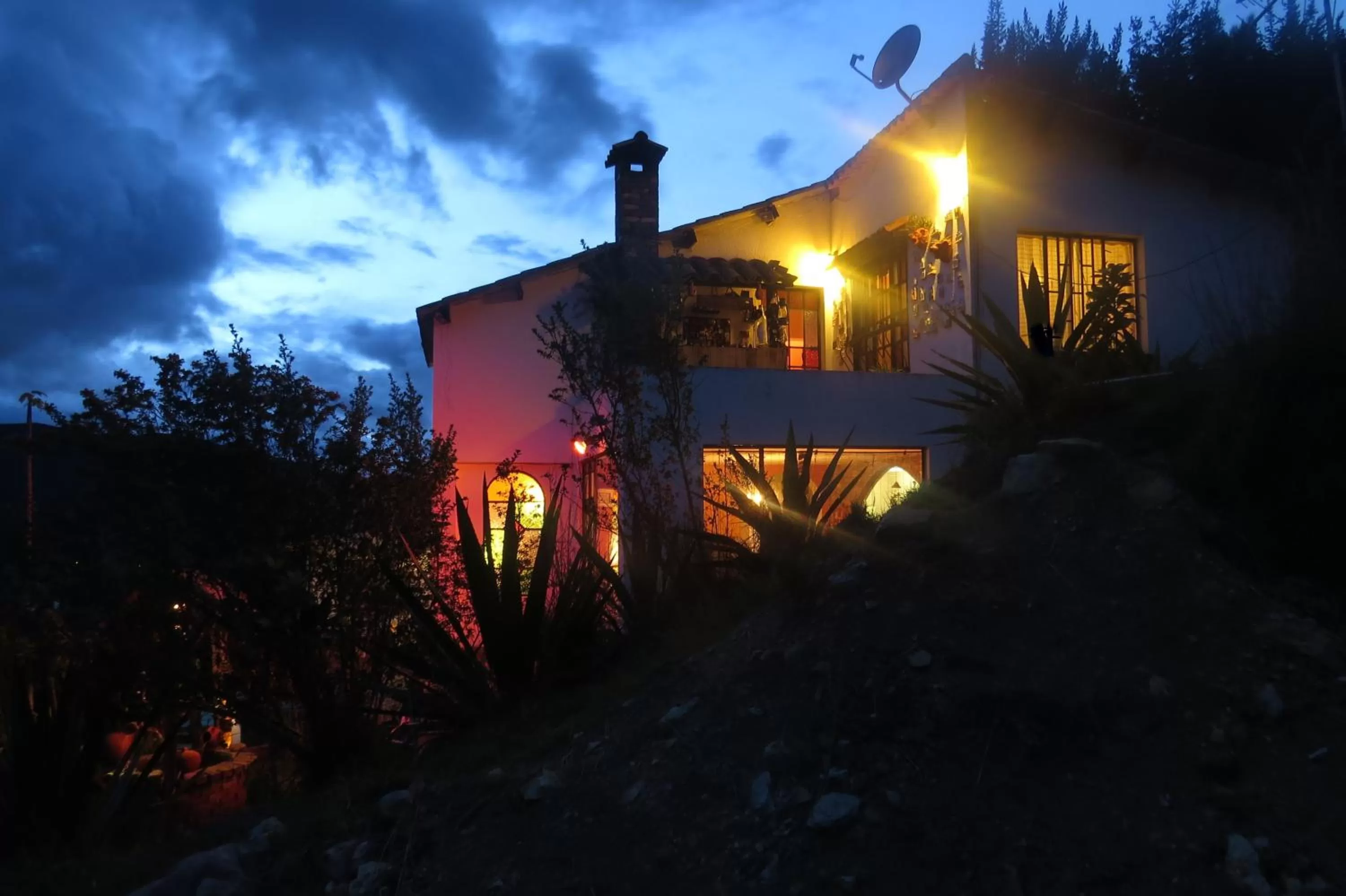 Night, Property Building in El Pedregal Sopó
