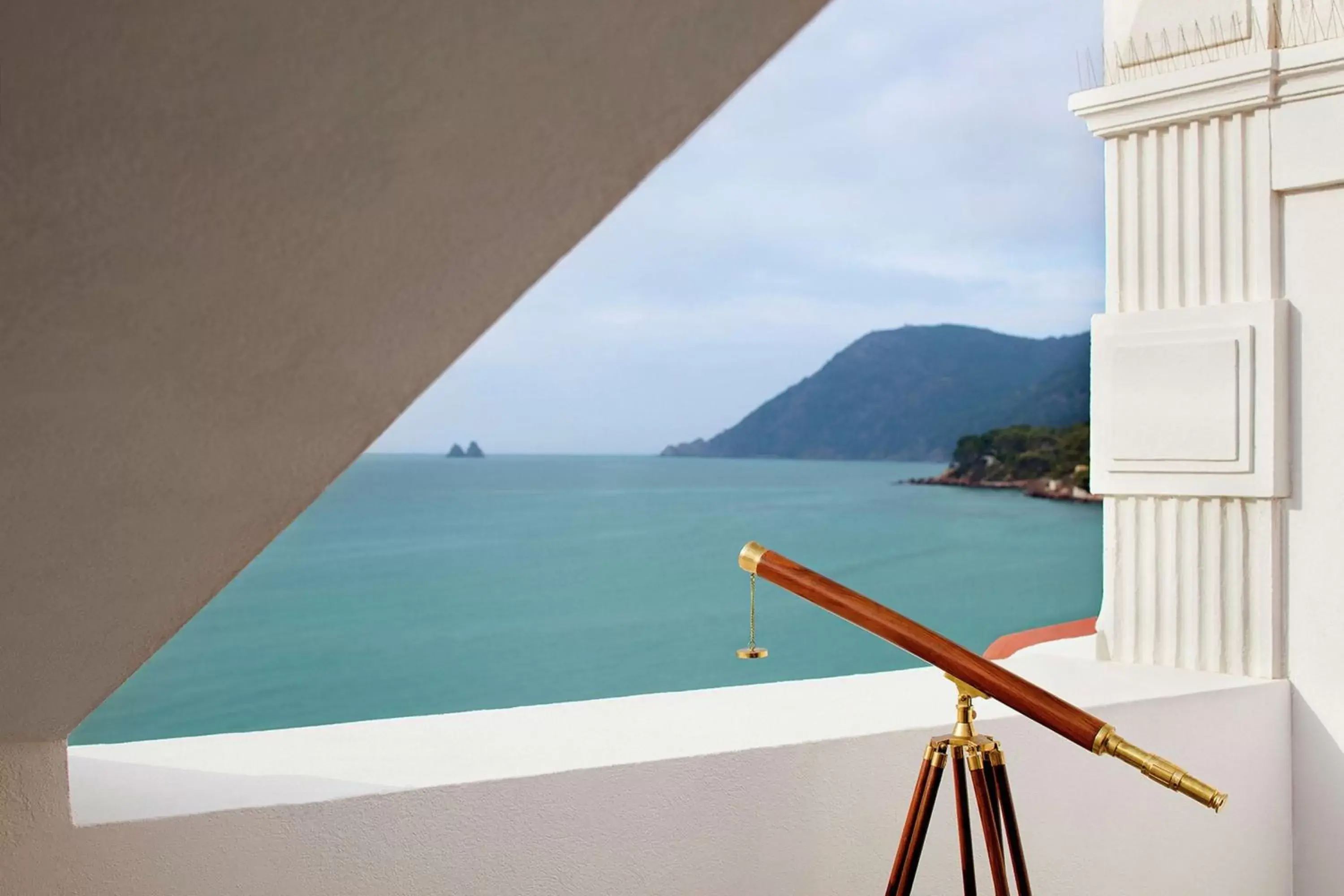 View (from property/room), Balcony/Terrace in Grand Hotel Des Sablettes Plage, Curio Collection By Hilton