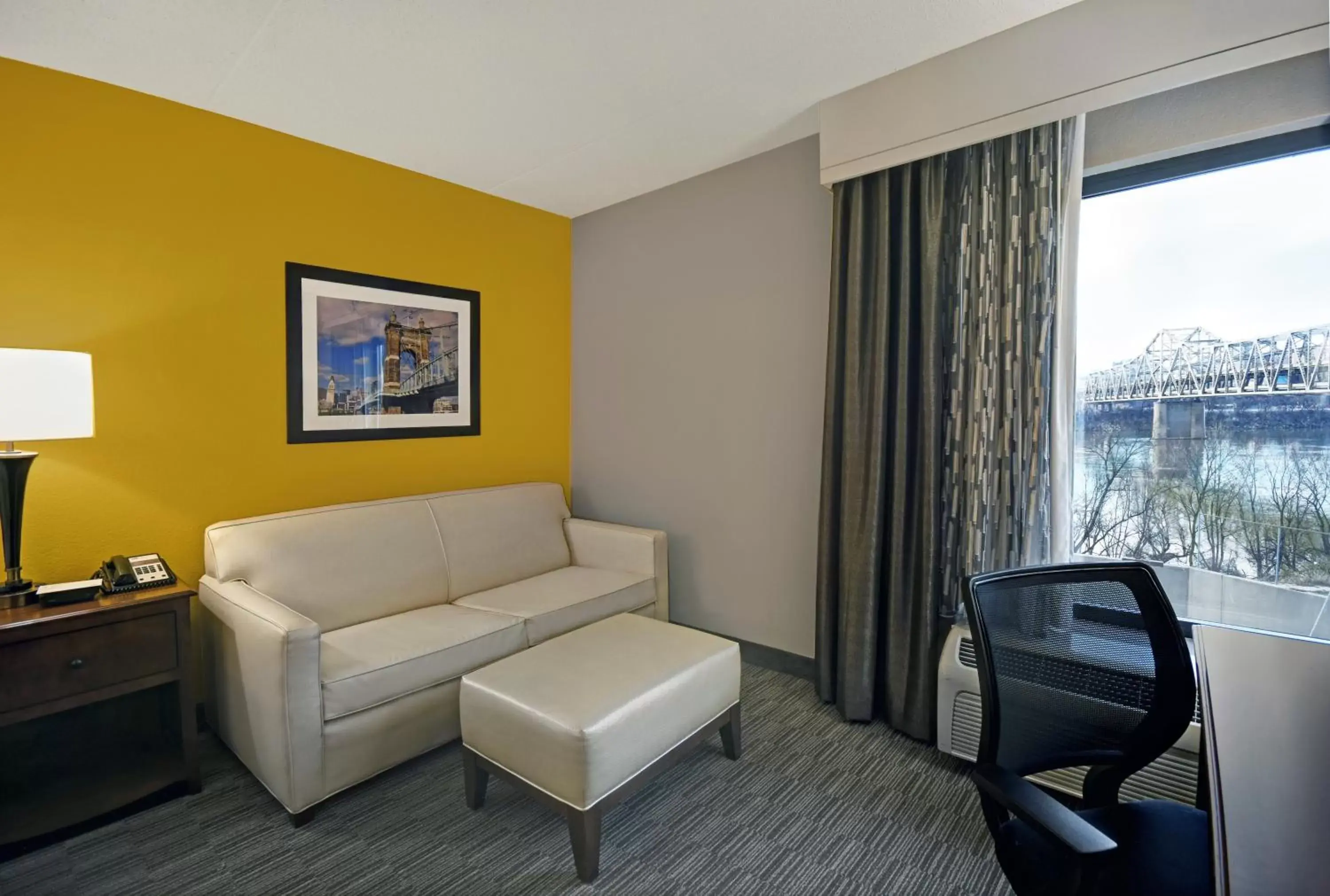 Seating Area in Holiday Inn Express & Suites Cincinnati Riverfront, an IHG Hotel