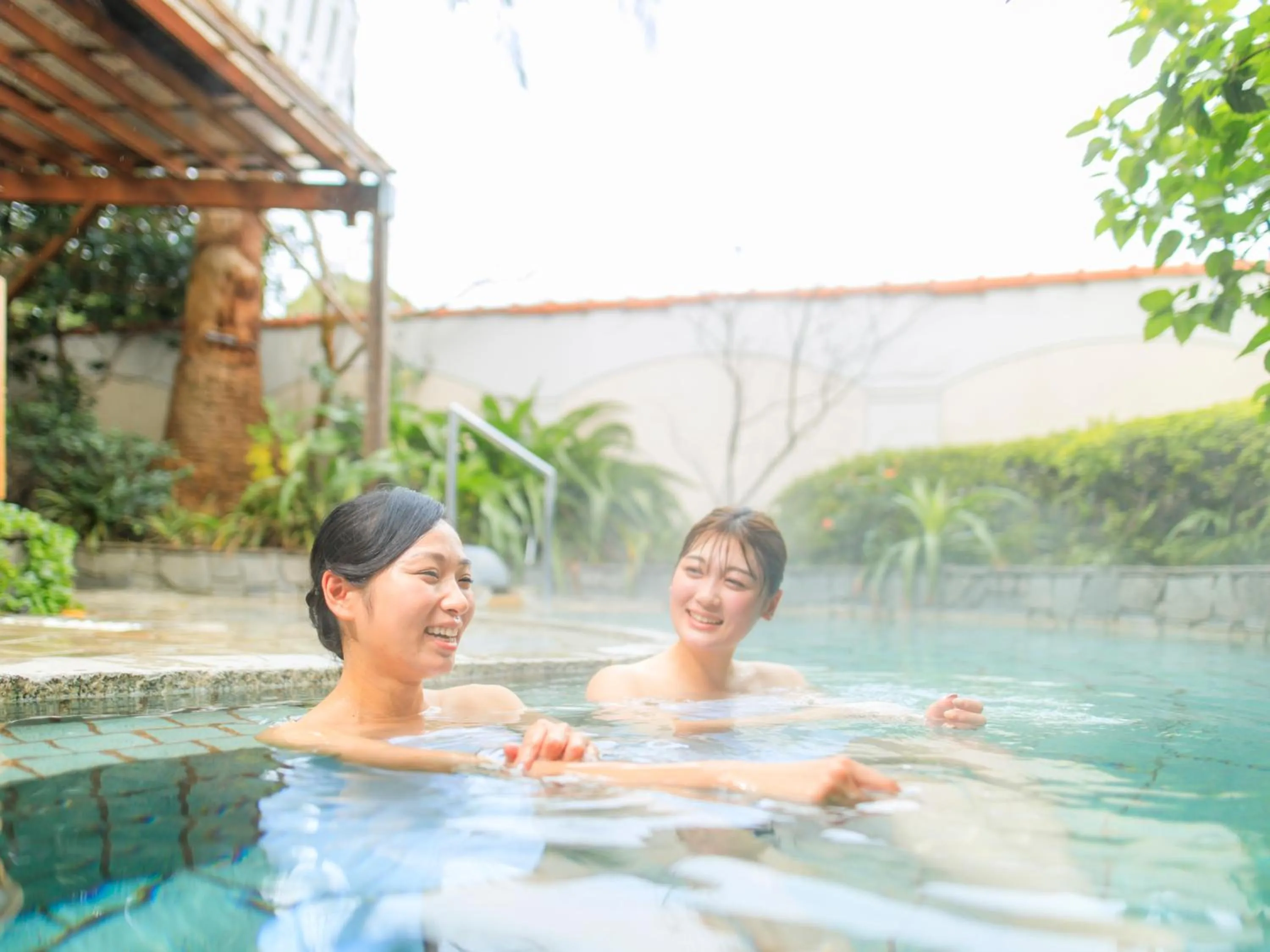 Hot Spring Bath in Ito Hotel Juraku