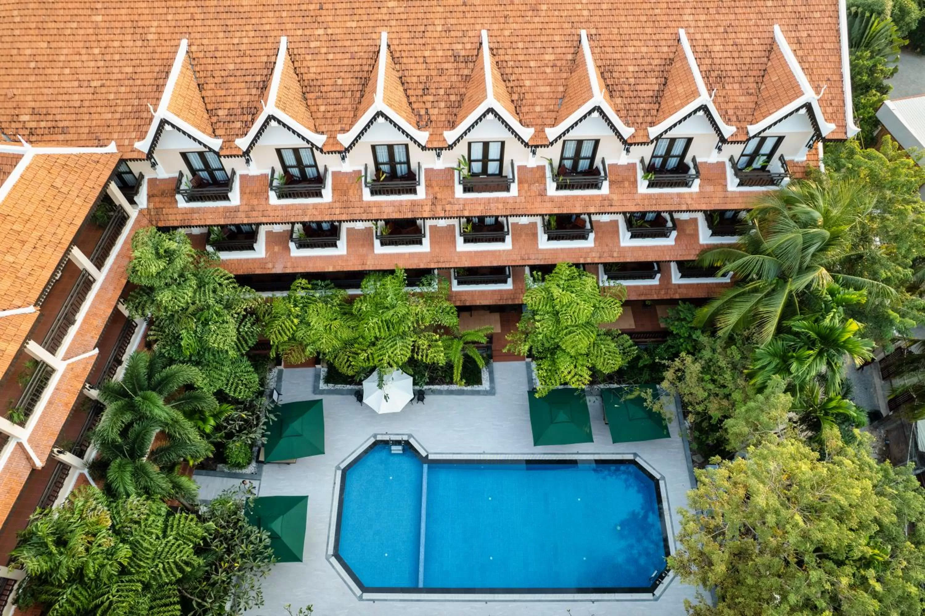 Property building in Saem Siemreap Hotel