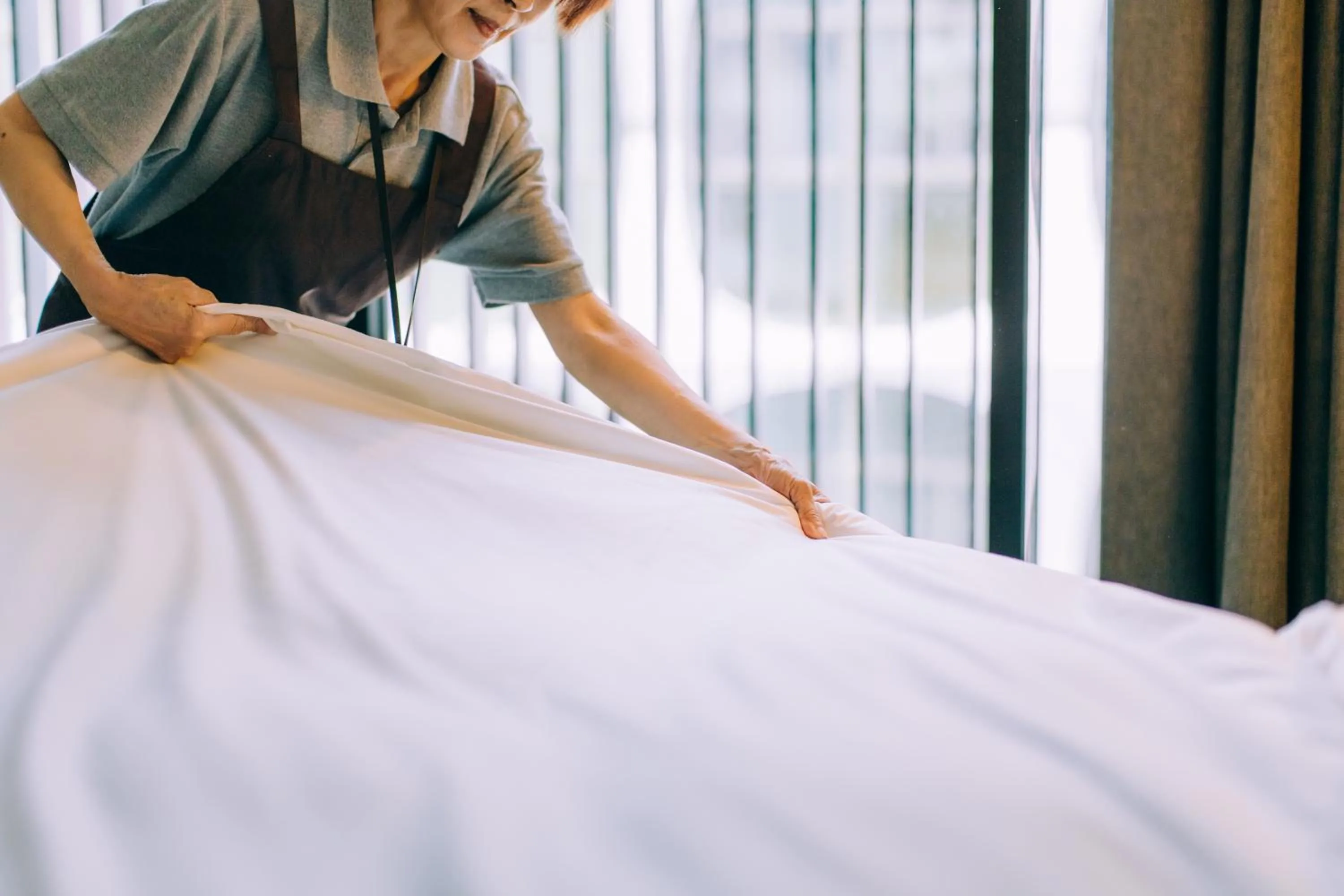 Staff in CHECK inn Taichung Zhongshan