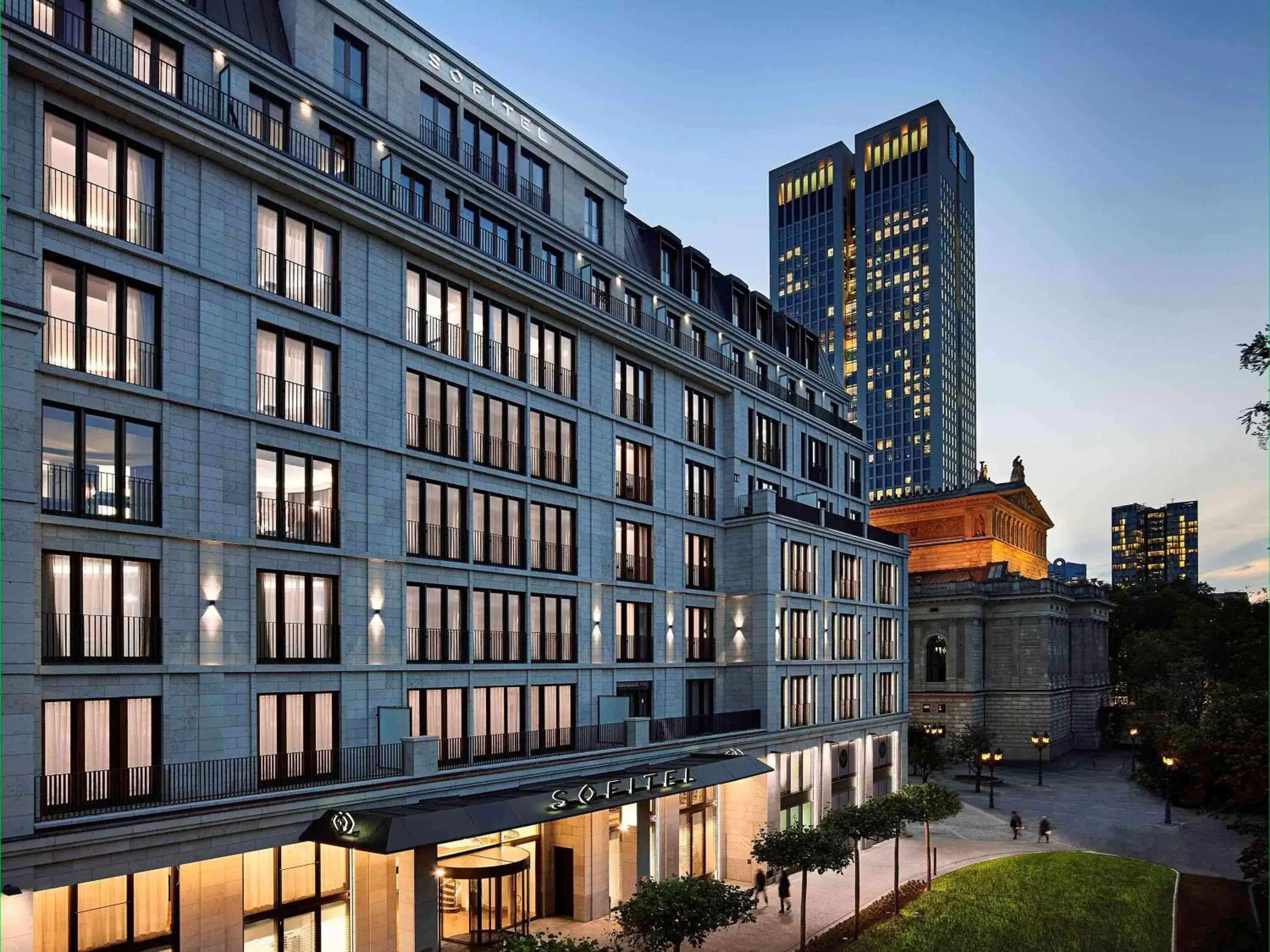 Property building in Sofitel Frankfurt Opera Property building in Sofitel Frankfurt Opera