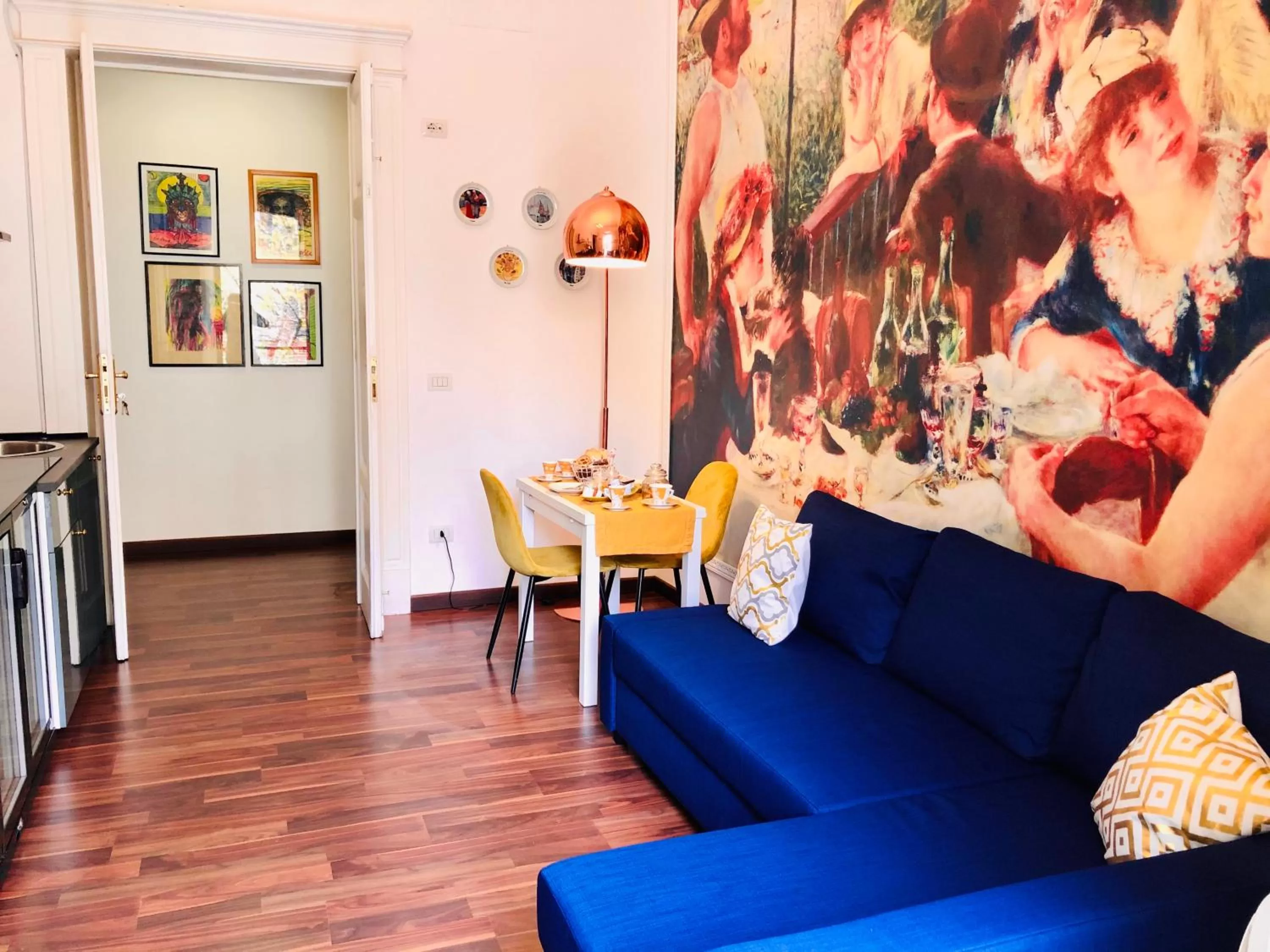 Living room in RarityArt GuestHouse