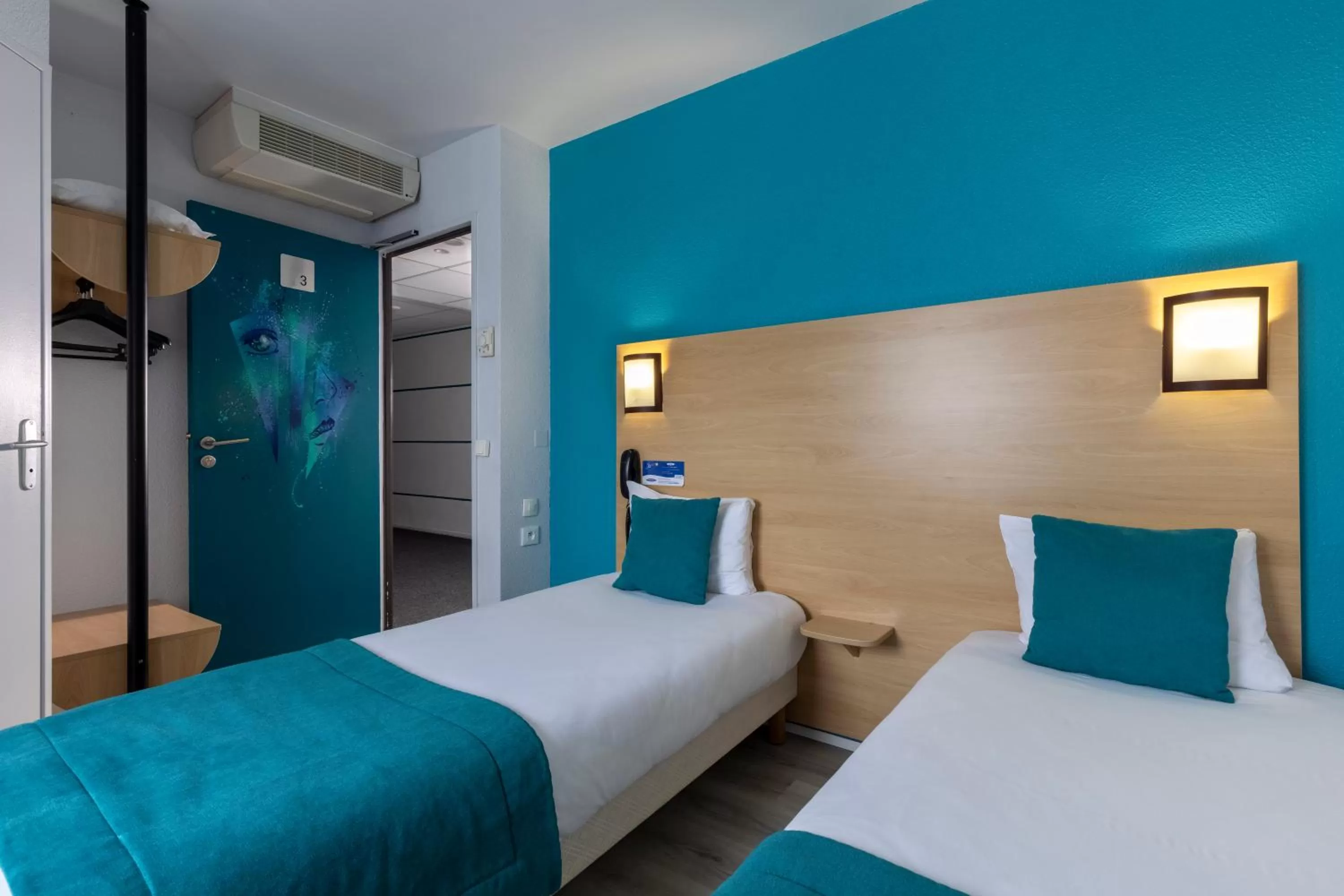 Bed in The Originals Access, Hôtel Innostar